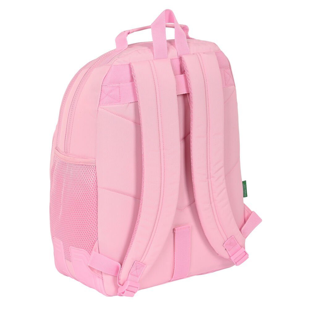 42 cm United Kinder-Rucksack Colors Benetton x Rucksack 15 of Benetton 32 Rosa Vichy x