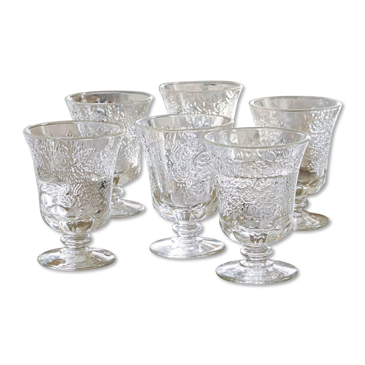 Glas Wassergläser 6er Set Abèle klar