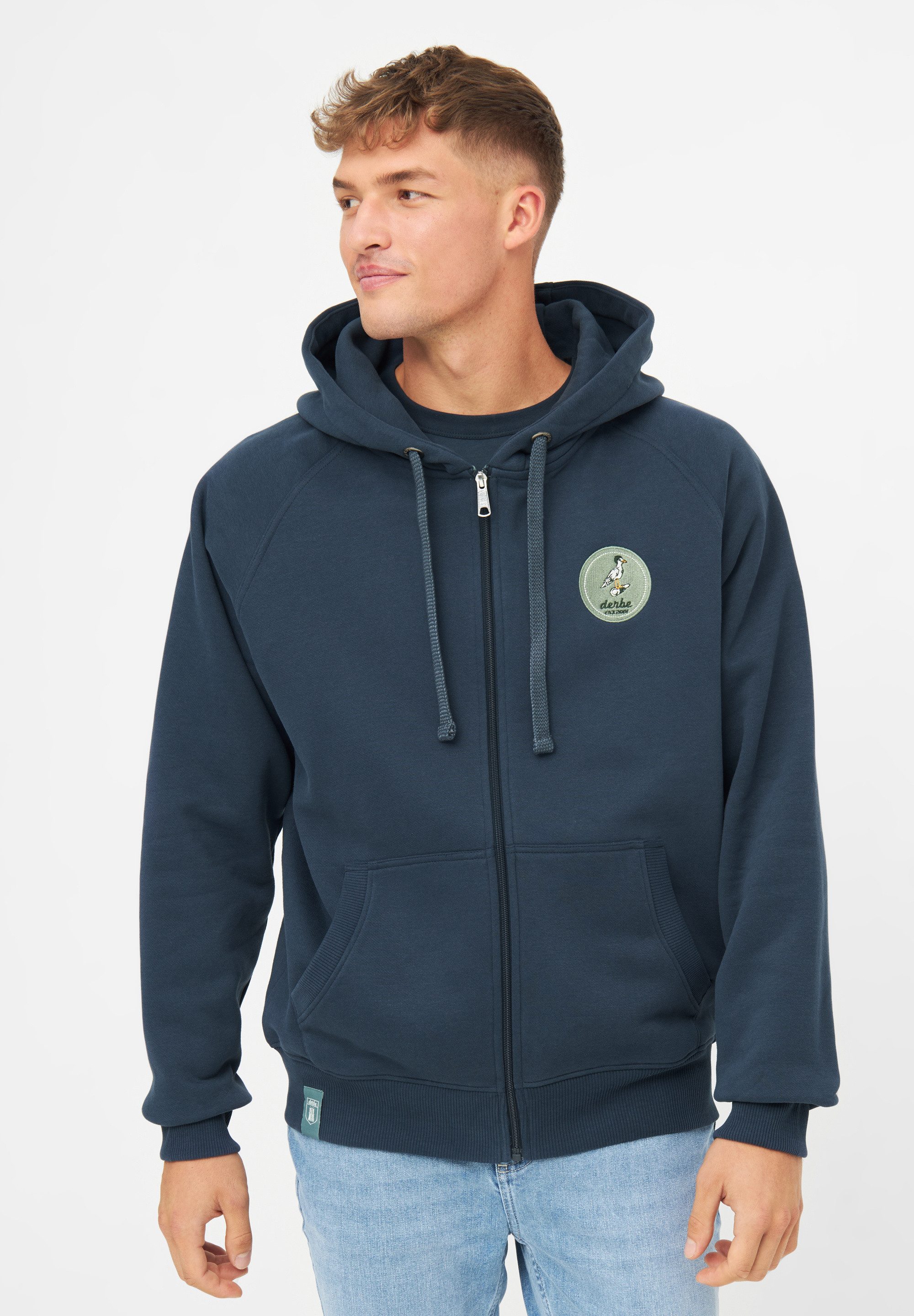 Derbe Sweatjacke Sturmmöwe Reißverschluss, Nachhaltig, Organic günstig online kaufen