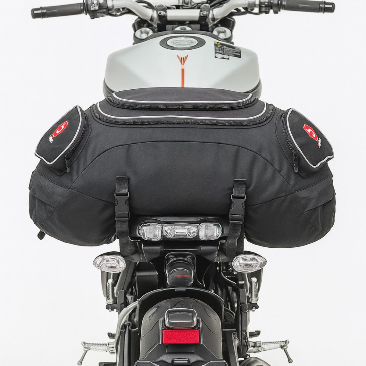 Bagtecs Reisetasche - Motorrad Hecktasche Gepäck-Tasche Motoroller Motorradgepäck für soz