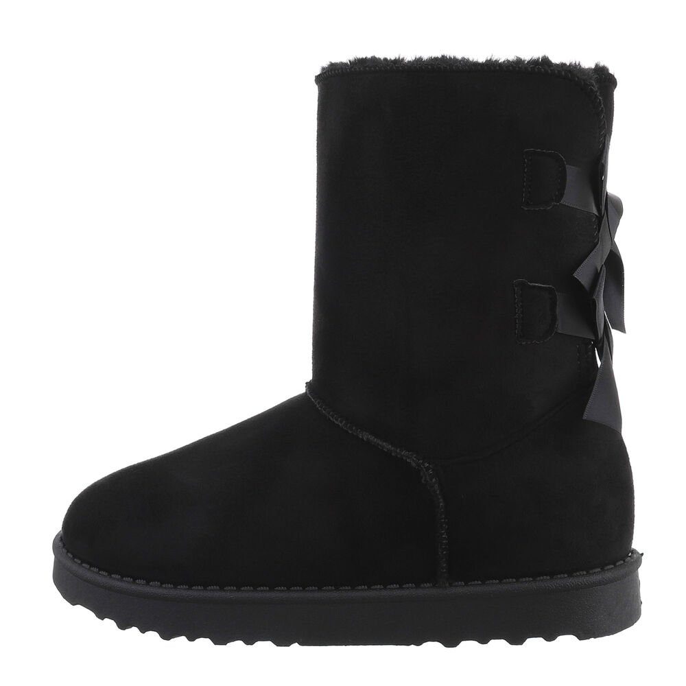 Ital-Design Damen Snowboots Freizeit Snowboots (81440820) Flach Flache Stie günstig online kaufen