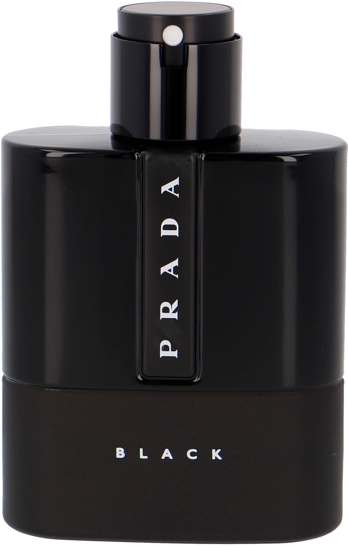 PRADA Eau de Parfum Luna Rossa Black, Holzig-orientalischer Duft mit Bergamotte, Engelwurz und Moschus.
