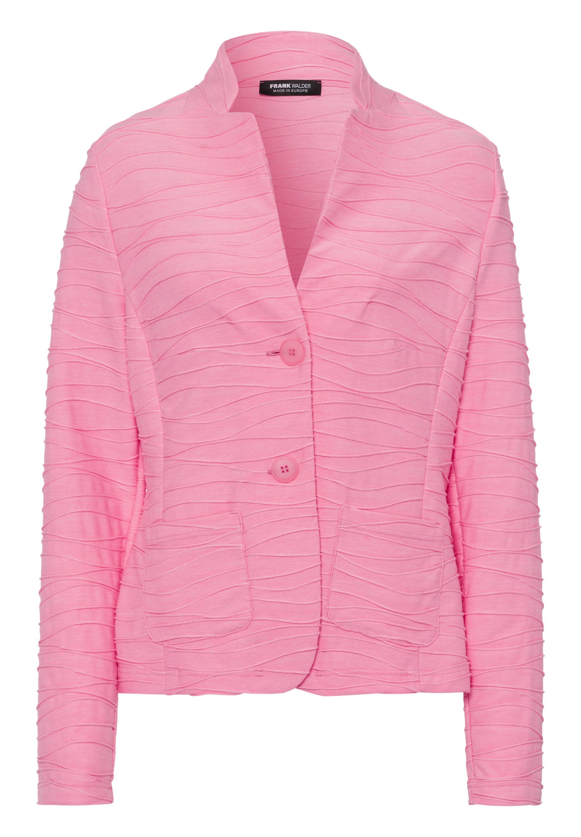 FRANK WALDER Jackenblazer aus Wellenjeresy günstig online kaufen