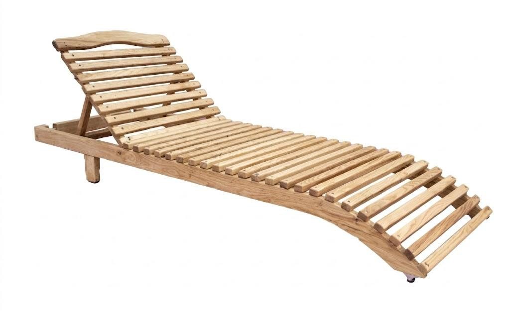 JVmoebel Gartenliege Liegestuhl Schwimmbecken grau geräumig weich bequem modern, Made in Europa