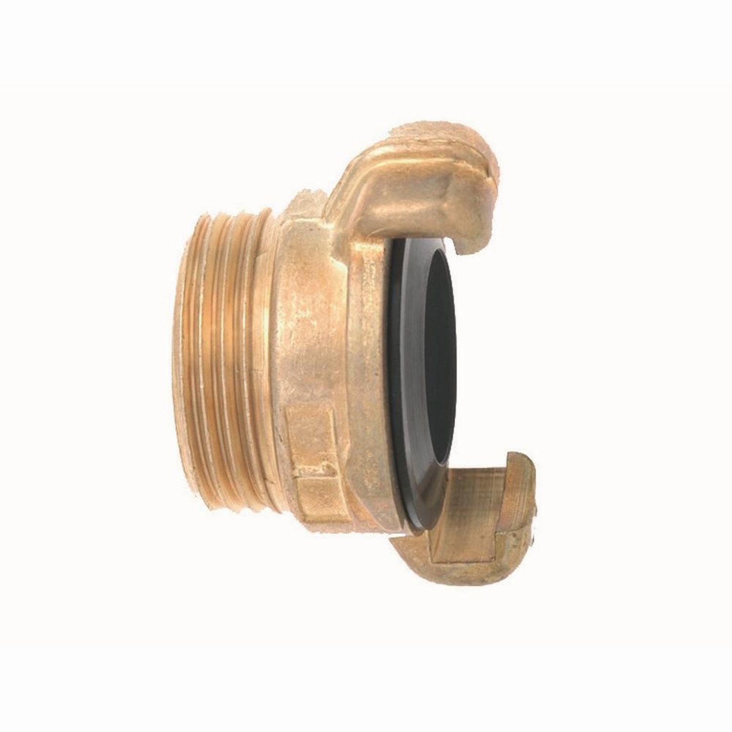 Schlauchverbinder Messing Gewindestück mit Aussengewinde 32 mm (1 1/4)