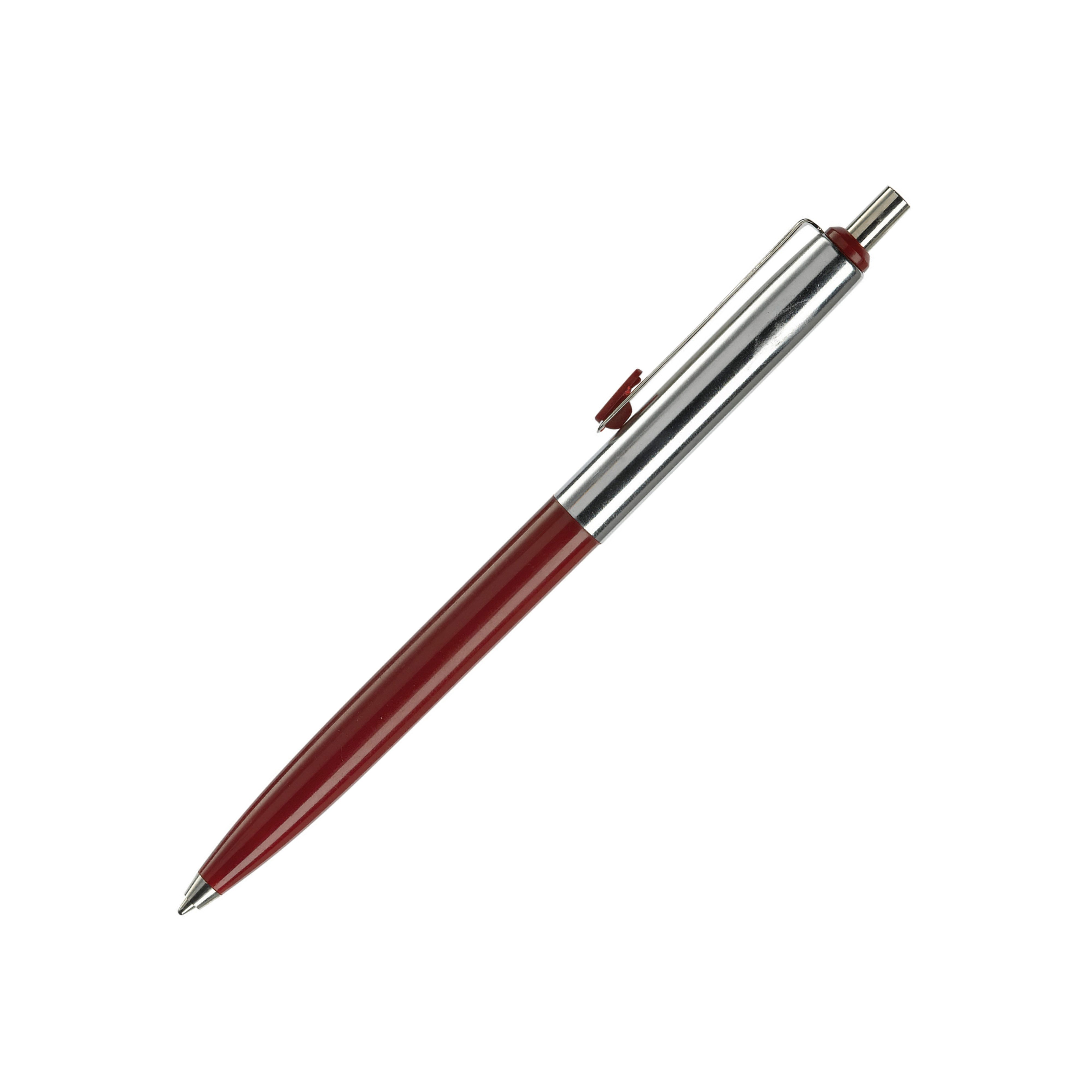 TOPPOINT Kugelschreiber Kugelschreiber / aus Metall / verchromte Elemente / Farbe: dunkelrot
