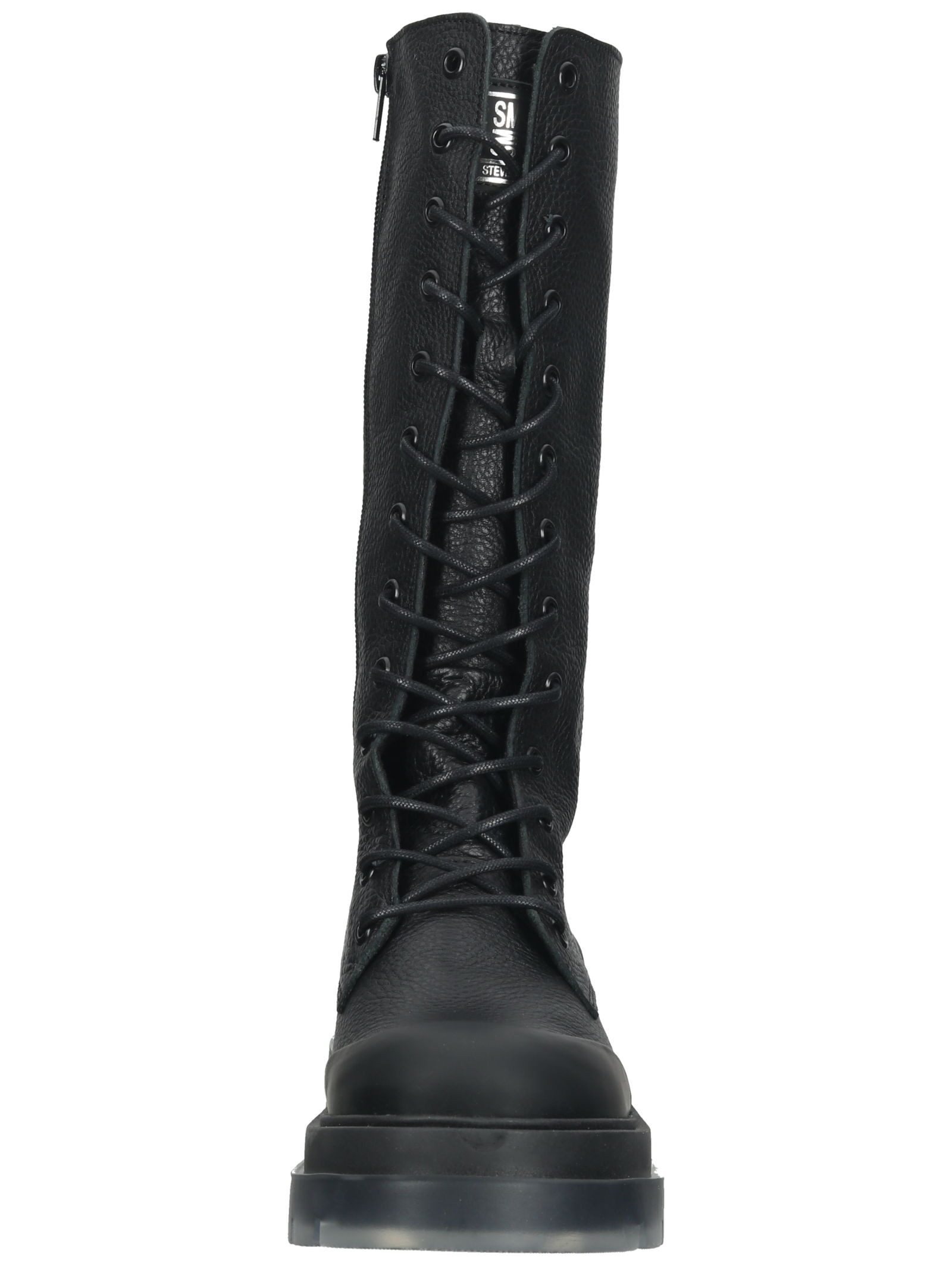 STEVE MADDEN Stiefel Leder/Textil Schnürstiefel