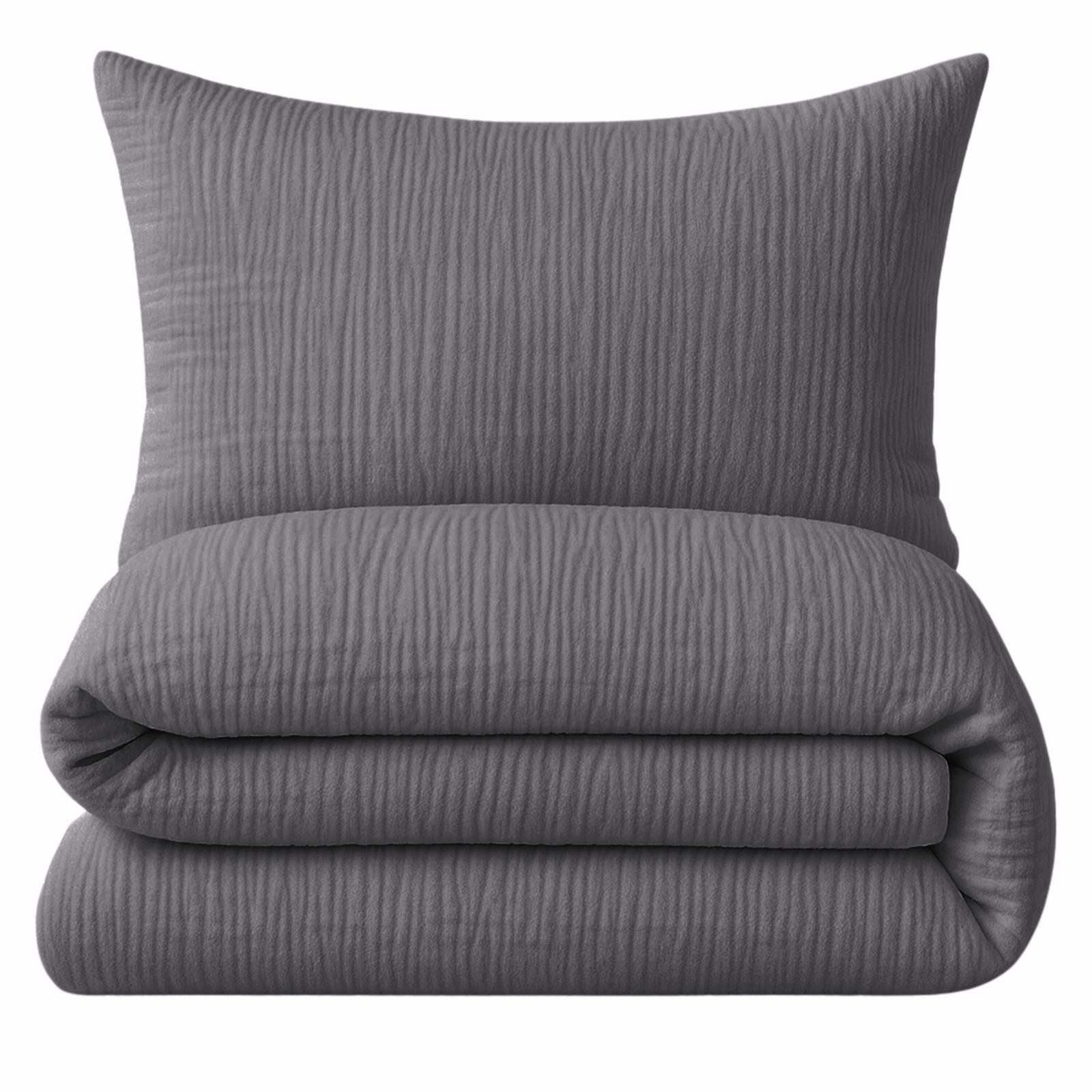 Carpe Sonno Bettwäsche Musselin Bettwäsche 135x200 cm Sommerbettwäsche Bett günstig online kaufen