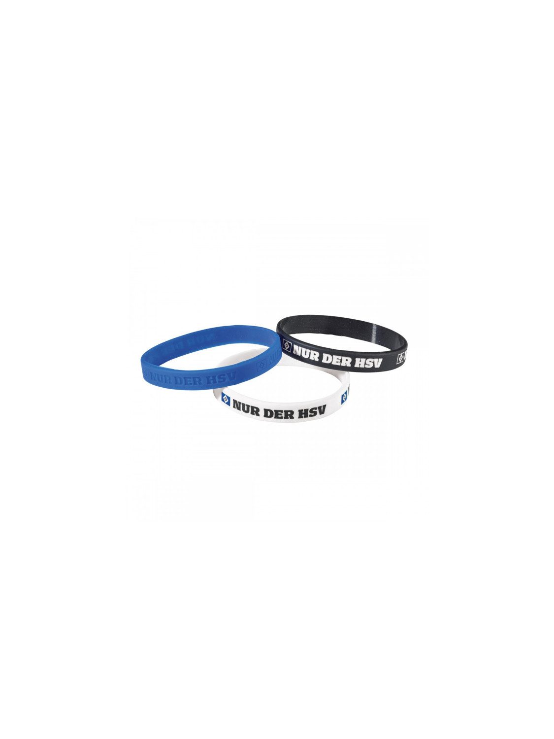 VertriebsArena GmbH Armband HSV Silikon-Armbänder 3er-Set – Bild 2 von 2