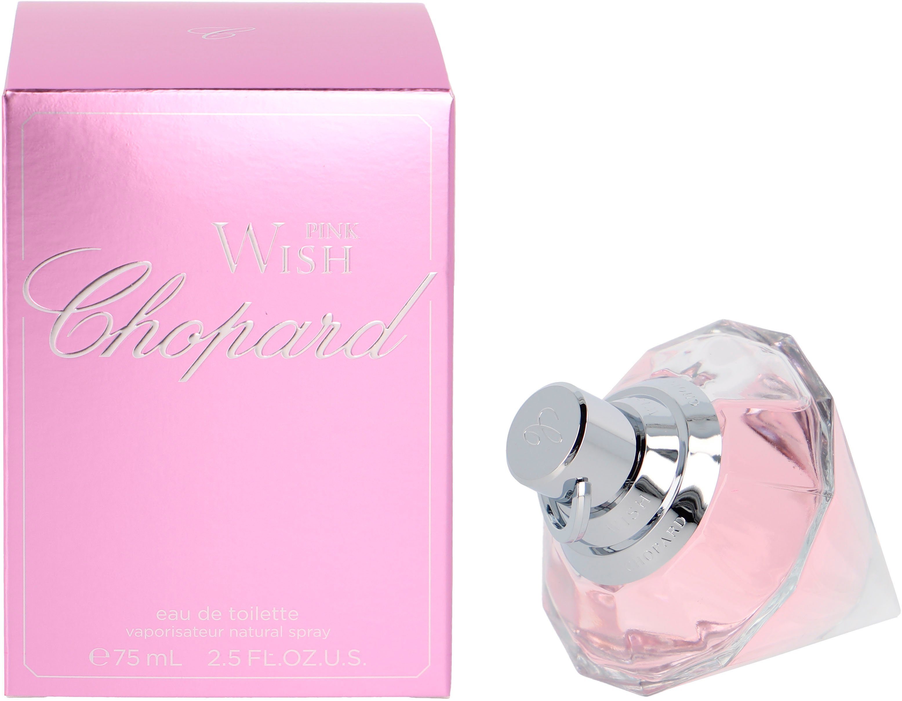 Chopard Eau de Toilette Pink Wish, mit sinnlicher Amber und Sandelholz