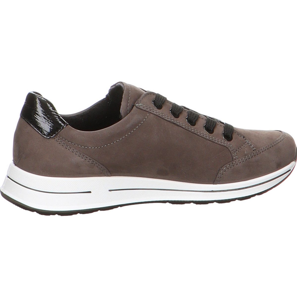 Komfort Schnürer für Damen in schwarz Schnürschuh