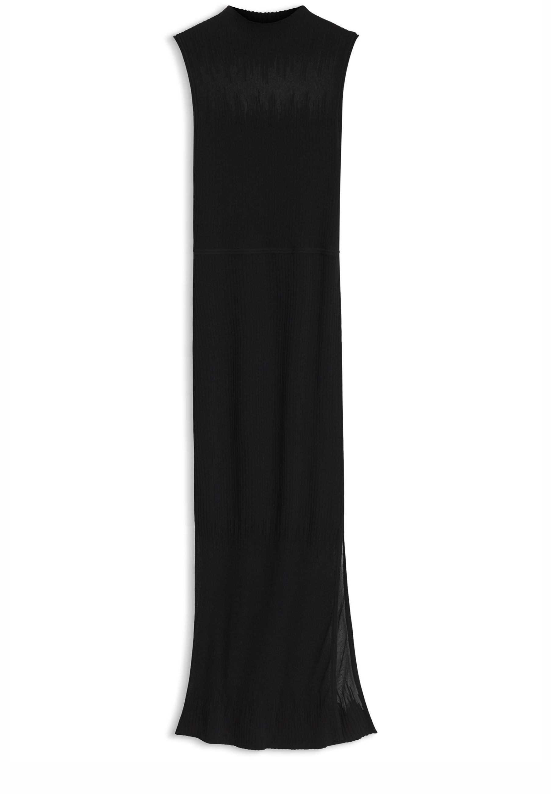 HUGO Druckkleid Sieffily mit transparenten Details (1-tlg)