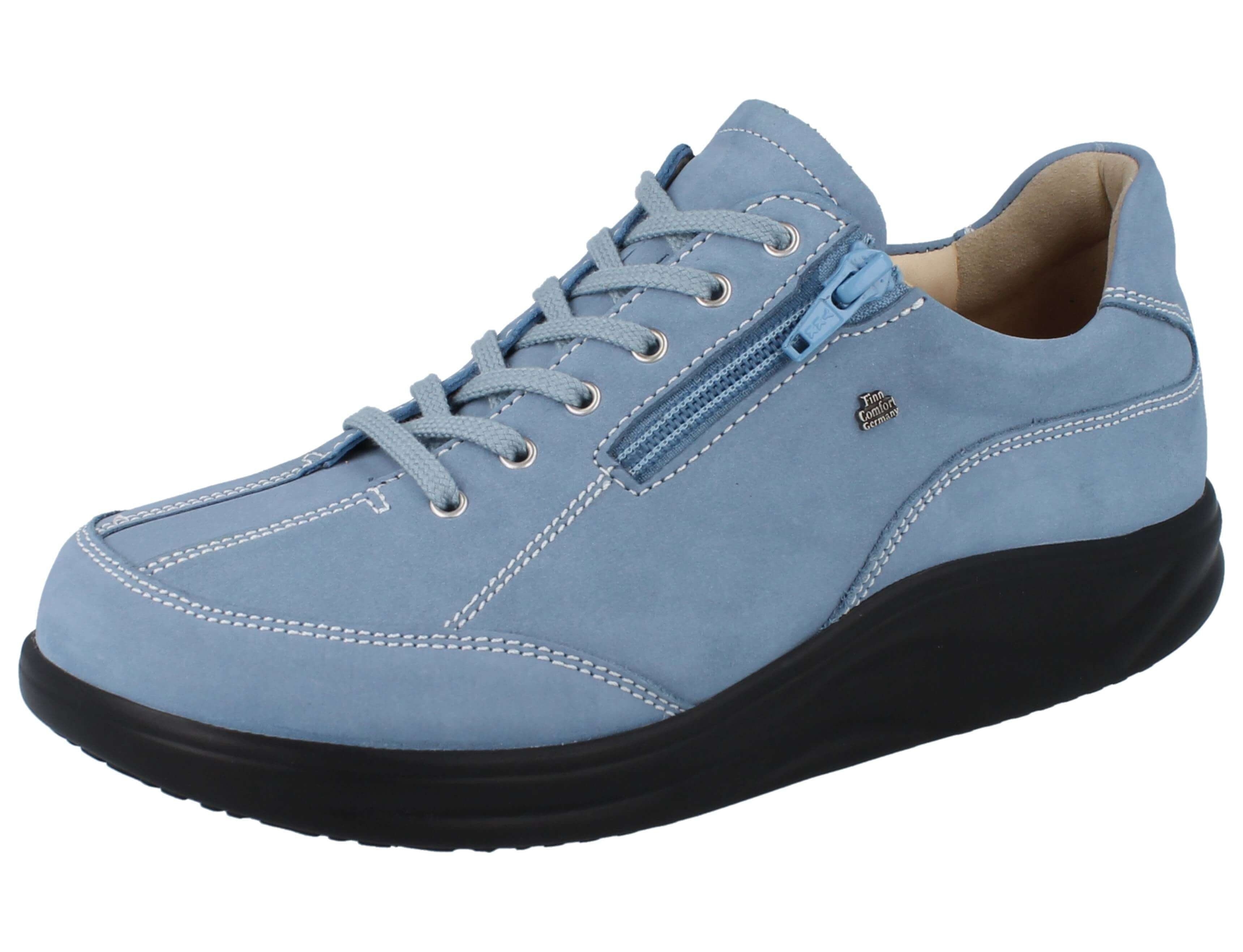 Finn Comfort FINN COMFORT FINNAMIC Otaru Damen Schnürschuhe mit Reißverschluss Schnürschuh Wechselfußbett