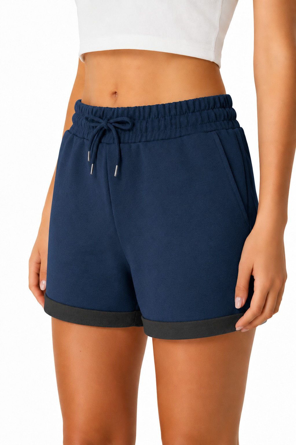 Sweatshorts Kurze Hose Damen Shorts