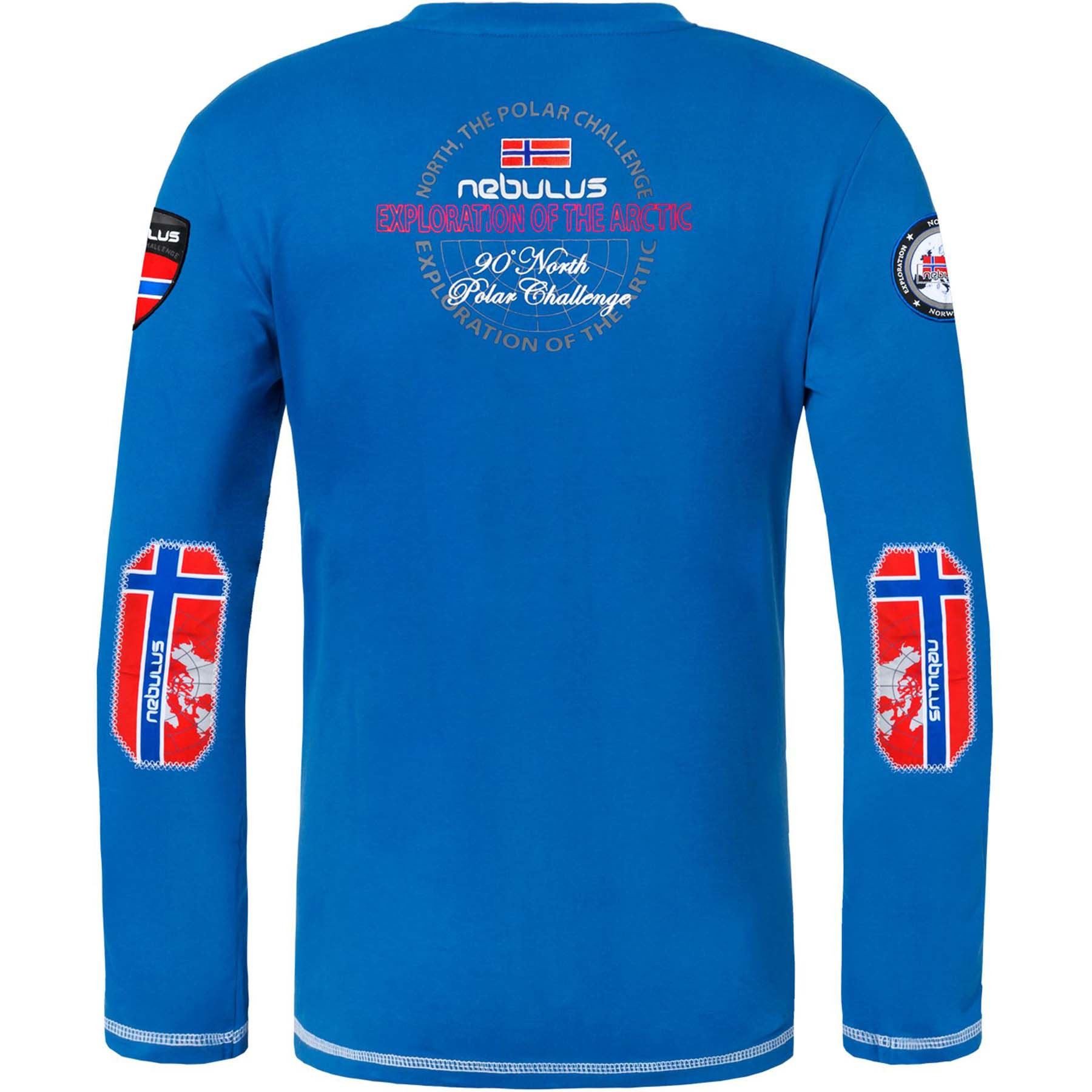 Nebulus Sweatshirt BOOGY, Q971 - Herren, kobaltblau, XXL