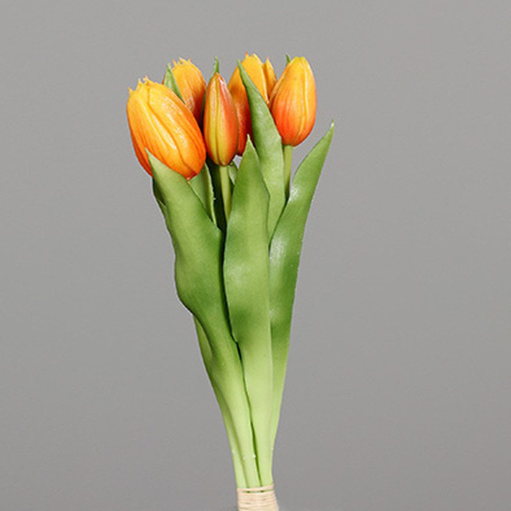 Kunstblume Tulpenbund Nature Real Touch 32x20cm günstig online kaufen