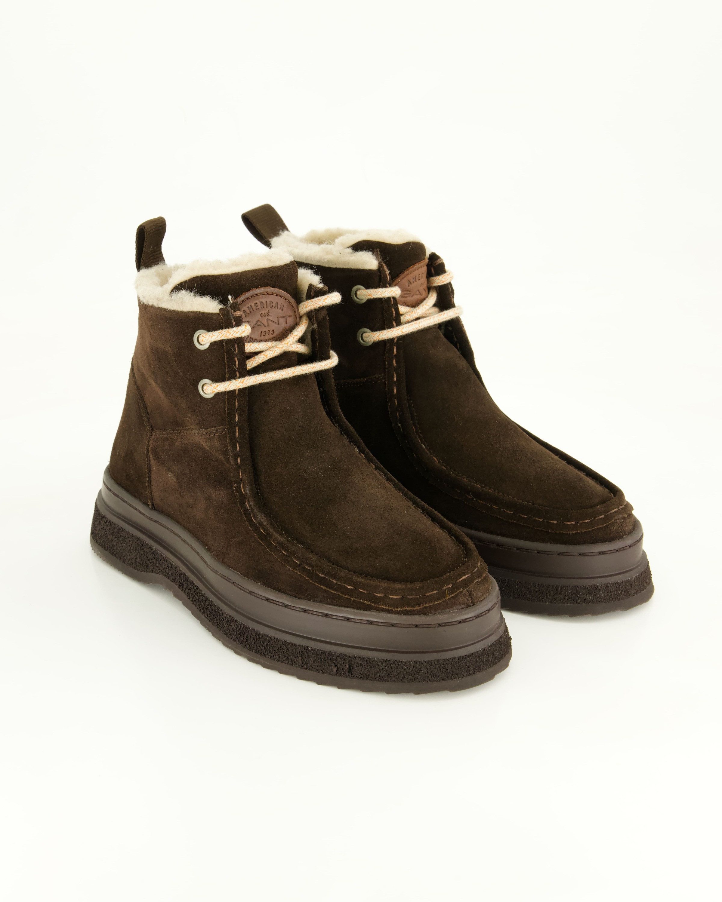 Gant Sistown Mid Boot Winterstiefelette Obermaterial: Leder