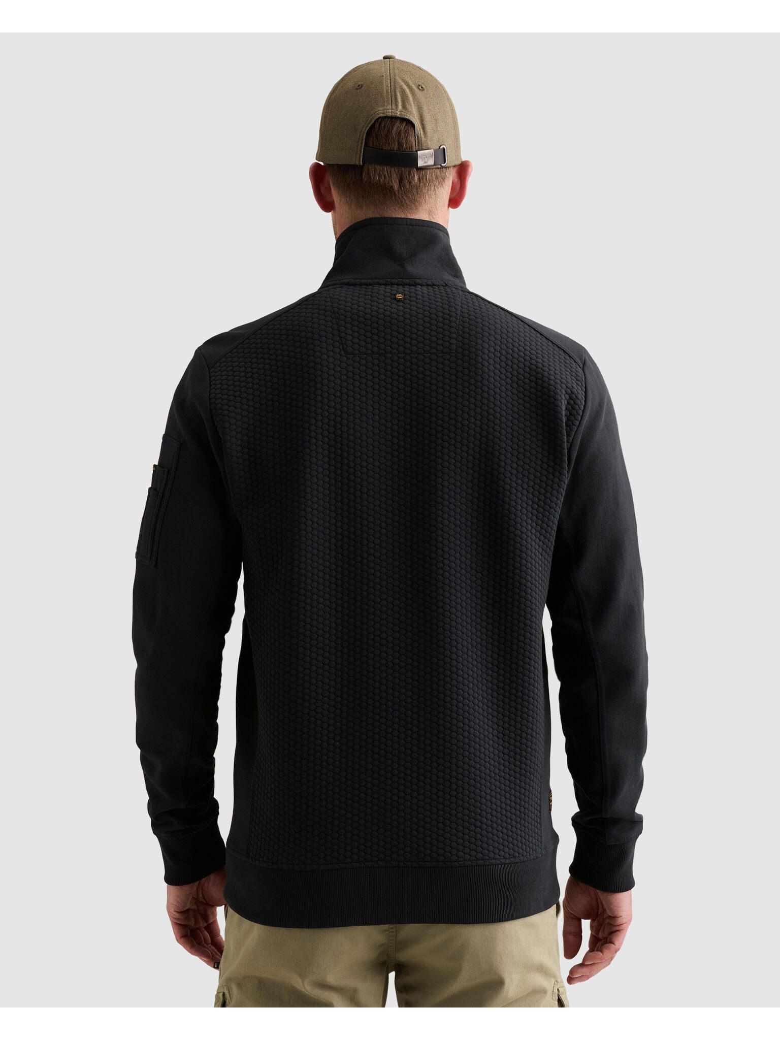 PME LEGEND Sweatjacke mit seitlichen Eingrifftaschen