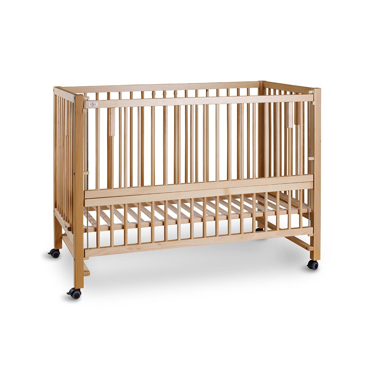 tiSsi® Beistellbett tiSsi Beistellbett/Kinderbett HAJO Buche 120x60 cm günstig online kaufen