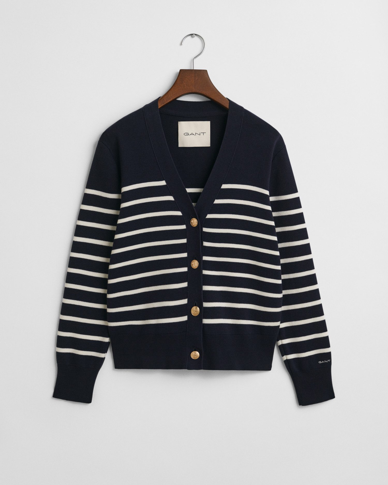 Strickpullover STRIPED COTTON CARDIGAN