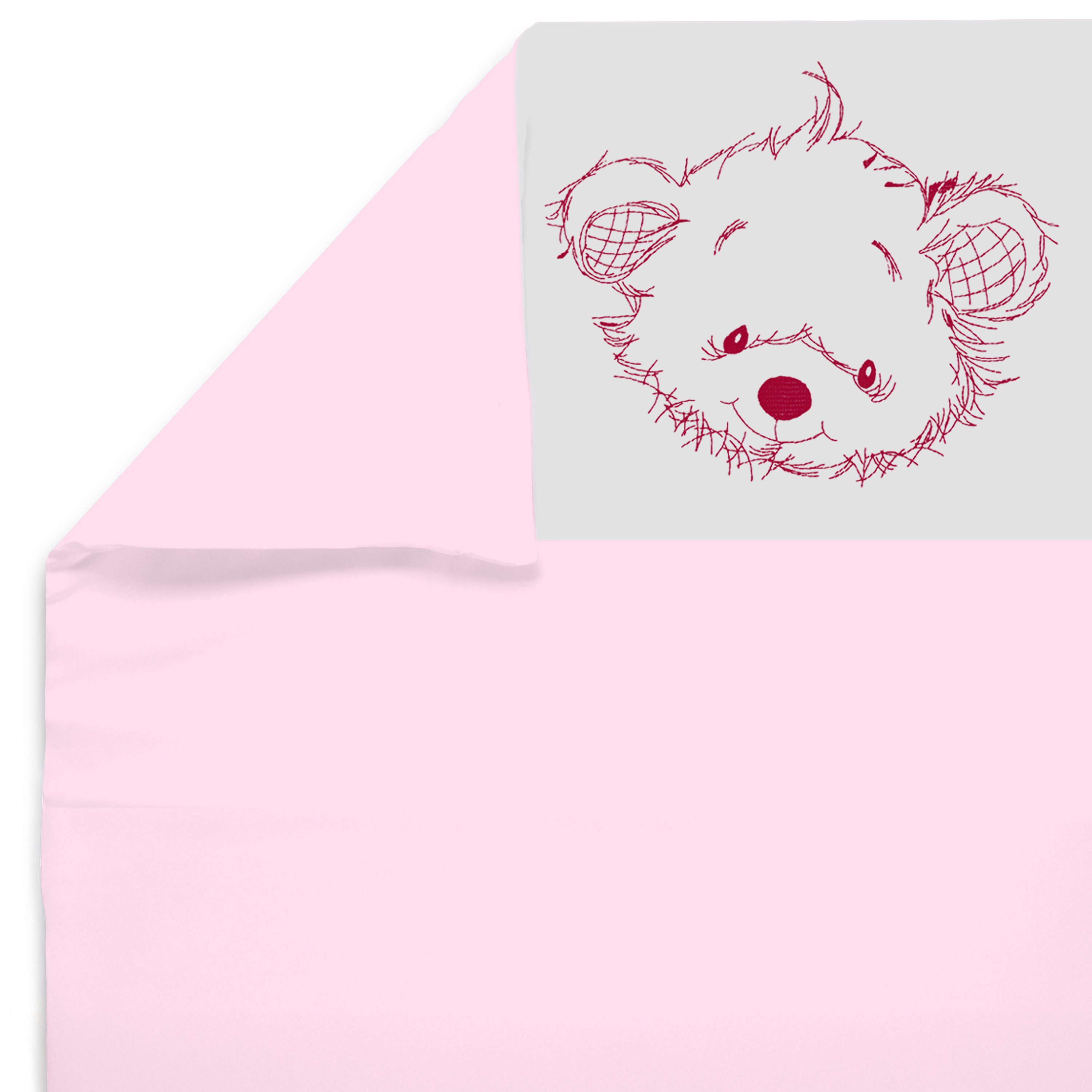 Amilian Babybettwäsche Kinderwagenset - 2tlg. Kinderbettwäsche - 80x80cm + günstig online kaufen