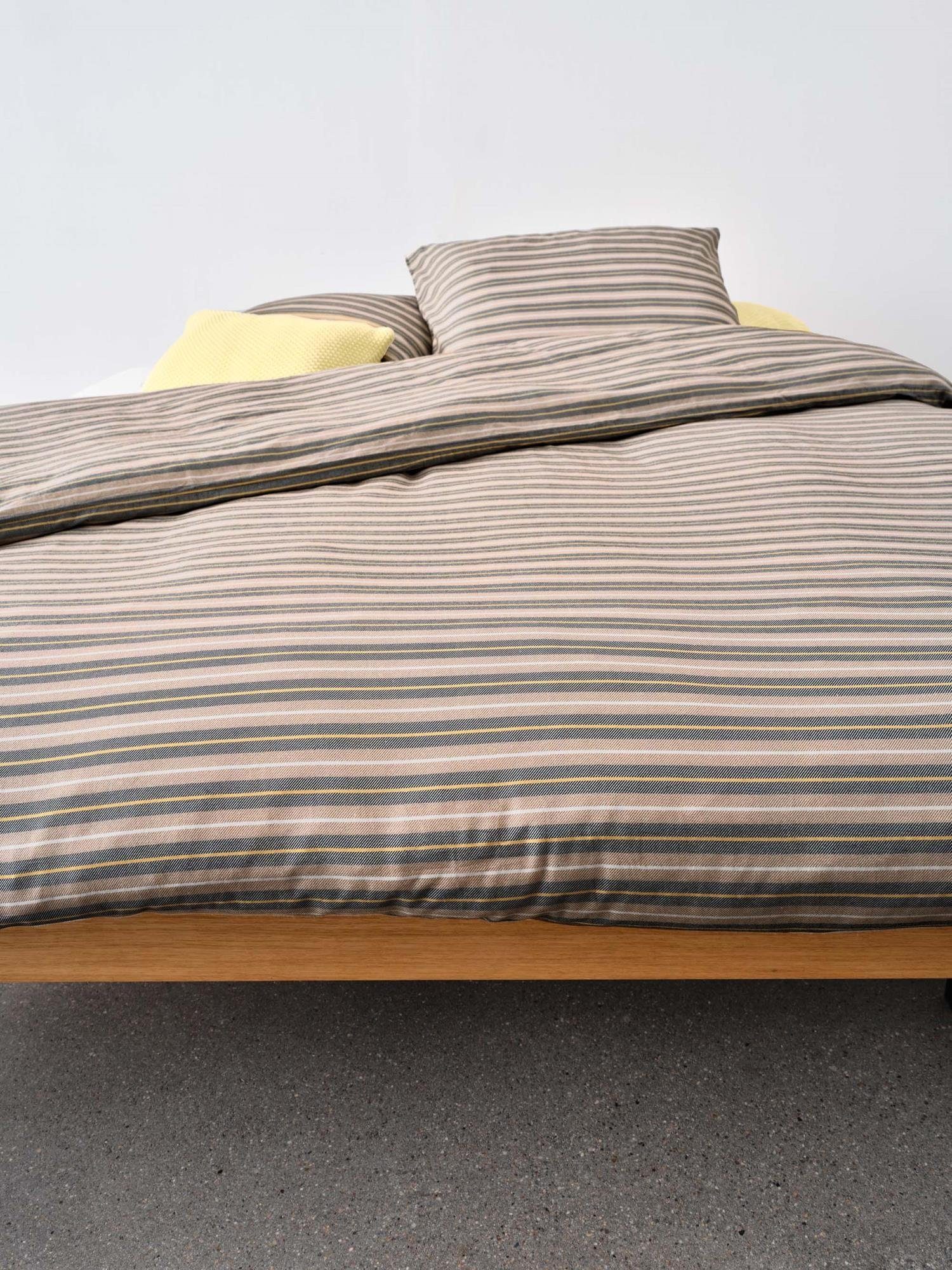 Marc O'Polo Home Bettwäsche Faas, Renforce, 2 teilig, mit Streifen