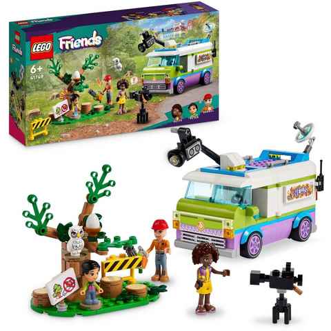 LEGO® Konstruktionsspielsteine Nachrichtenwagen (41749), LEGO® Friends, (446 St), Made in Europe