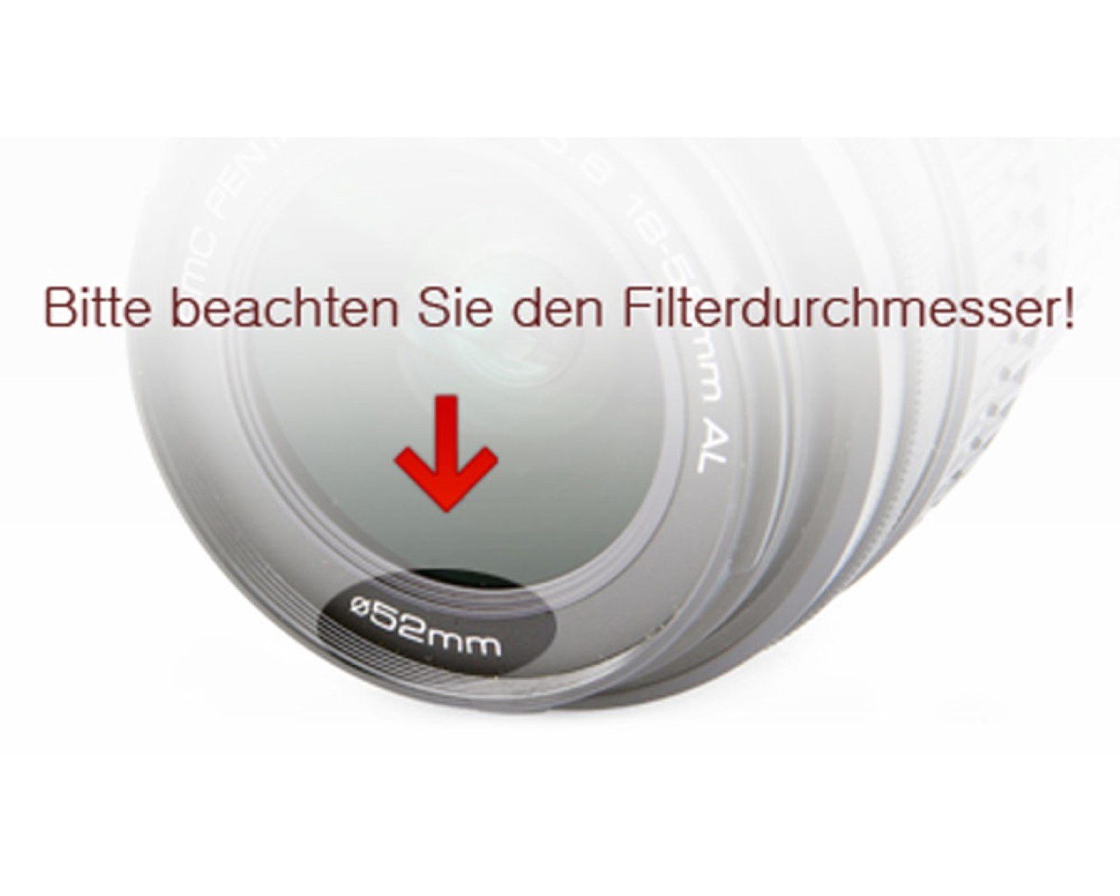 ayex Graufilter ND8 Filter 58mm ND-8 Graufilter