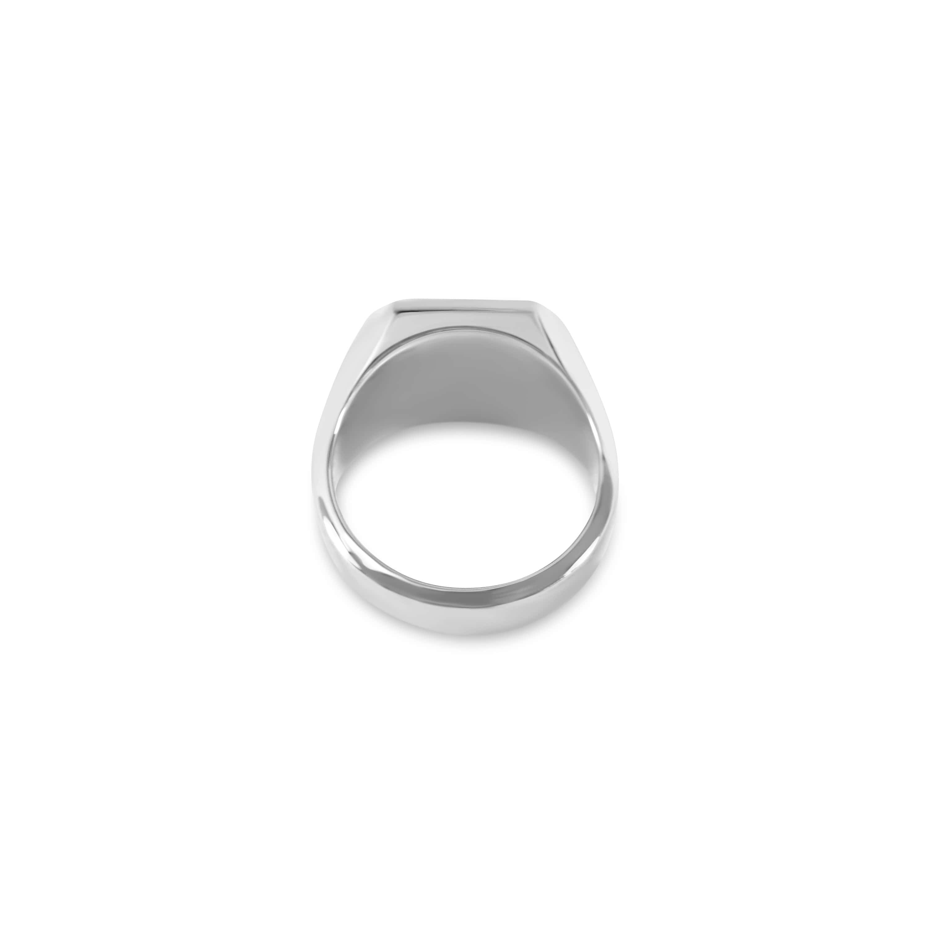 Sprezzi 925 Ring Onyx handmade, Siegelring Onyx Siegelring mit Silber Schmuckbox), (inkl. Stein Fashion Naturstein, schwarz Herren handgemacht,