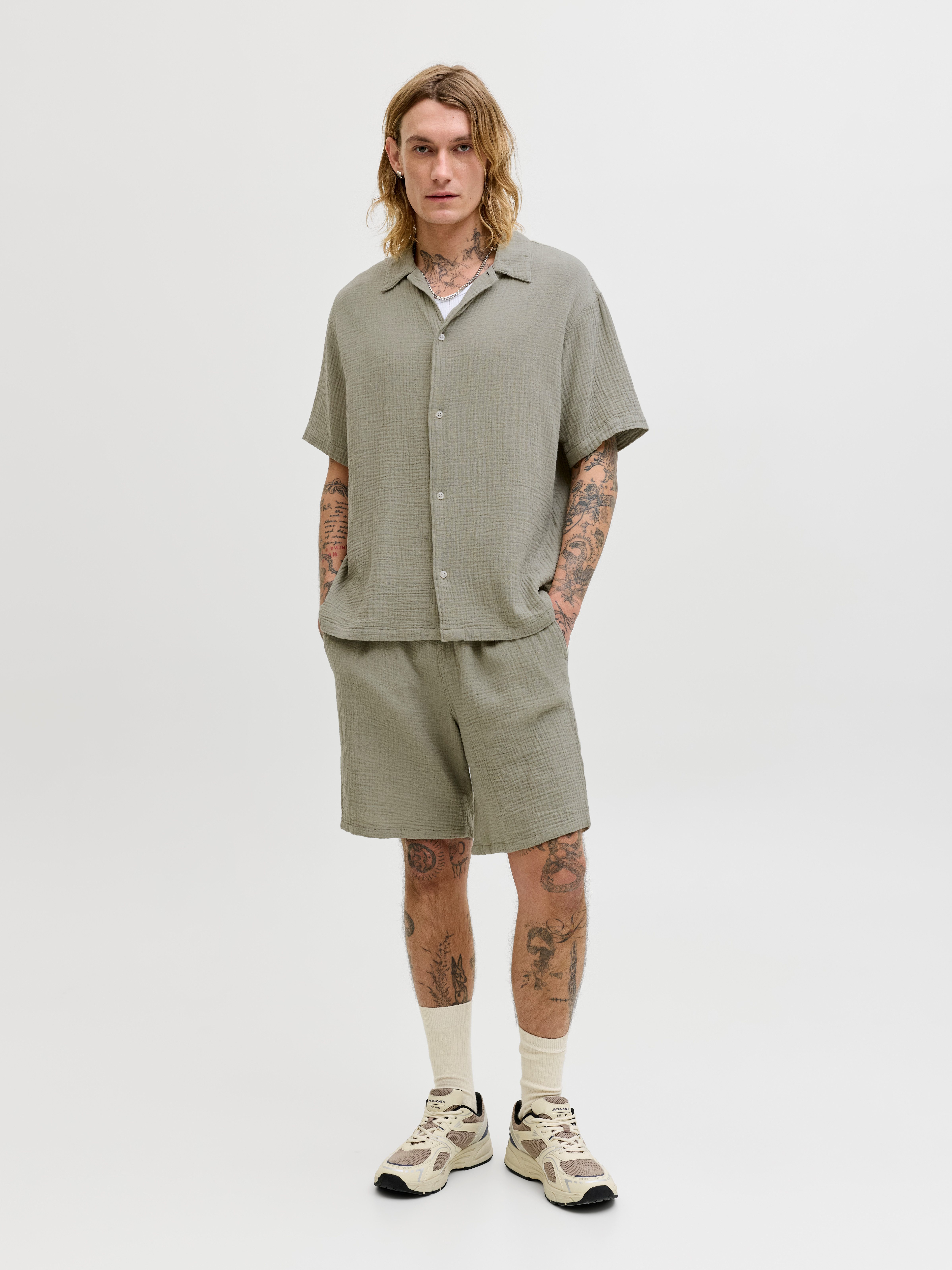 Jack & Jones Jogger Pants JPSTJAIDEN PATRAS JOGGER SHORT REG