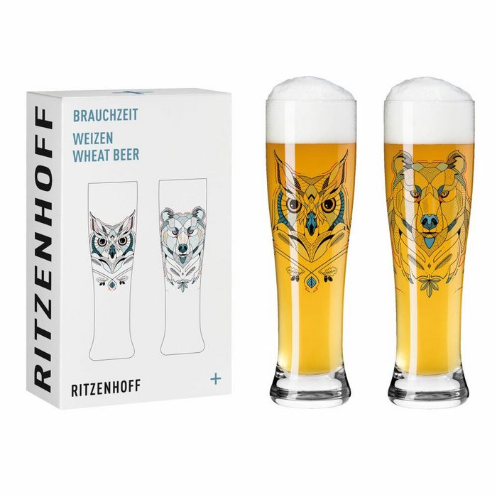 Ritzenhoff Bierglas Brauchzeit Weizen 2er-Set 001 Glas
