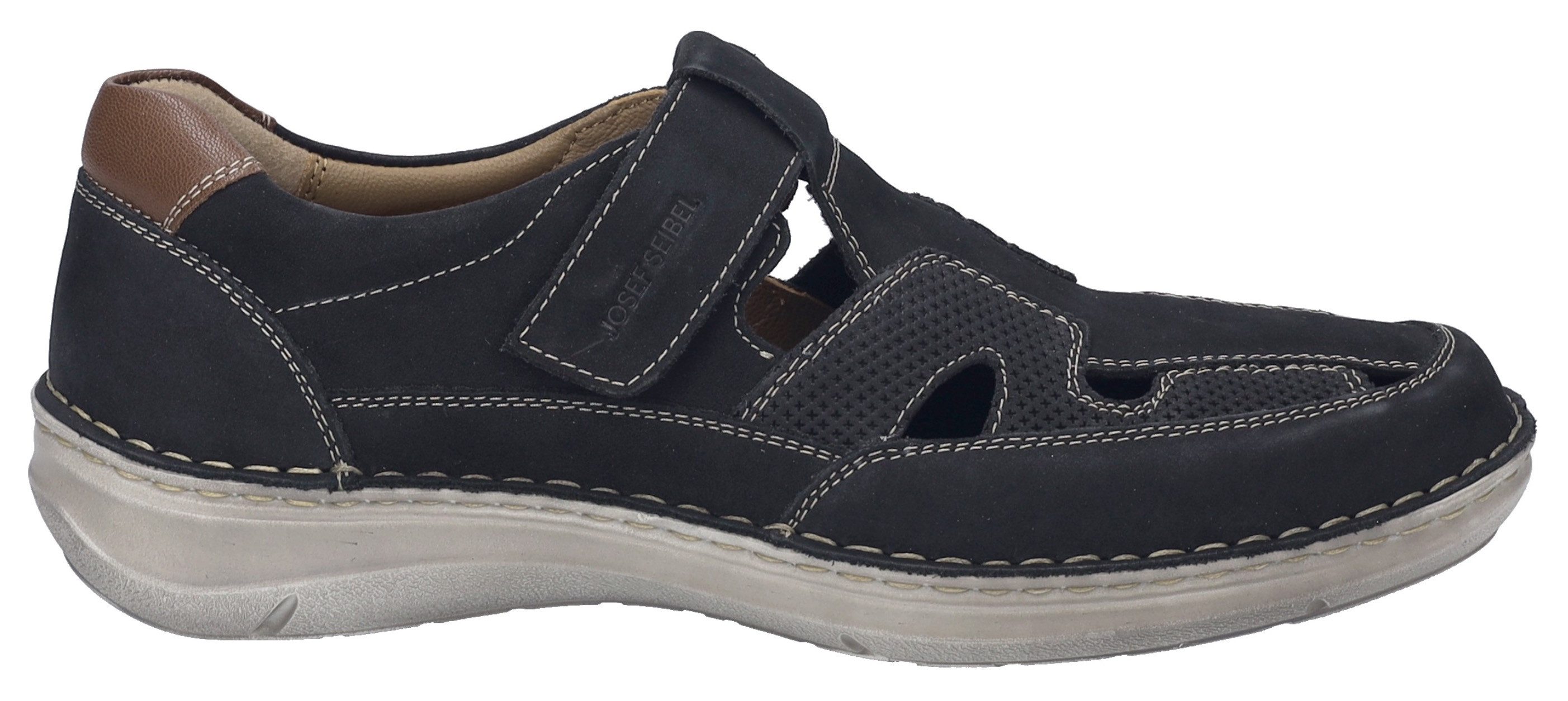 Josef Seibel New Anvers 81 Klettschuh, Bäckersandale, Komfortschuh, Halbschuh in Weite K (sehr weit)