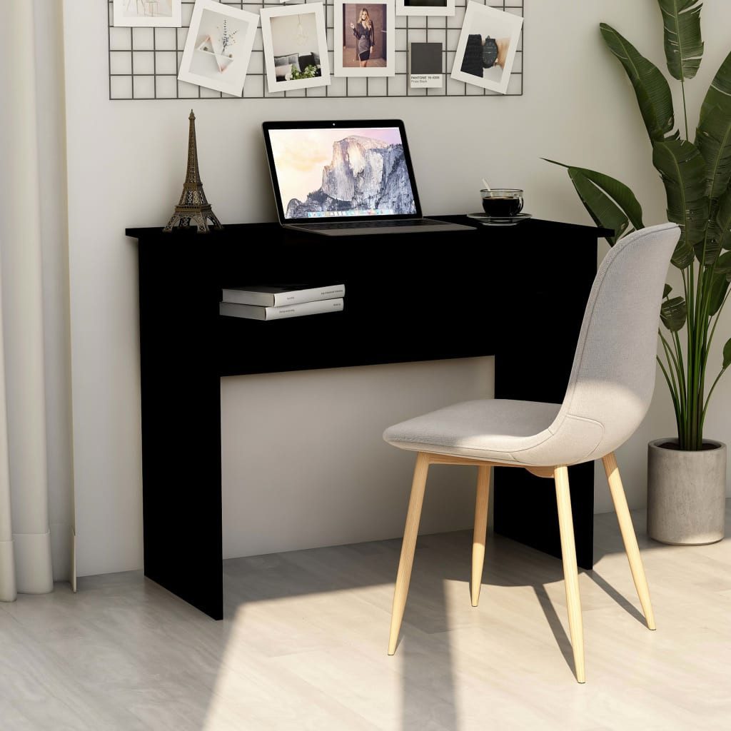 vidaXL Schreibtisch, Bürotisch Computertisch Schwarz 90x50x74 günstig online kaufen