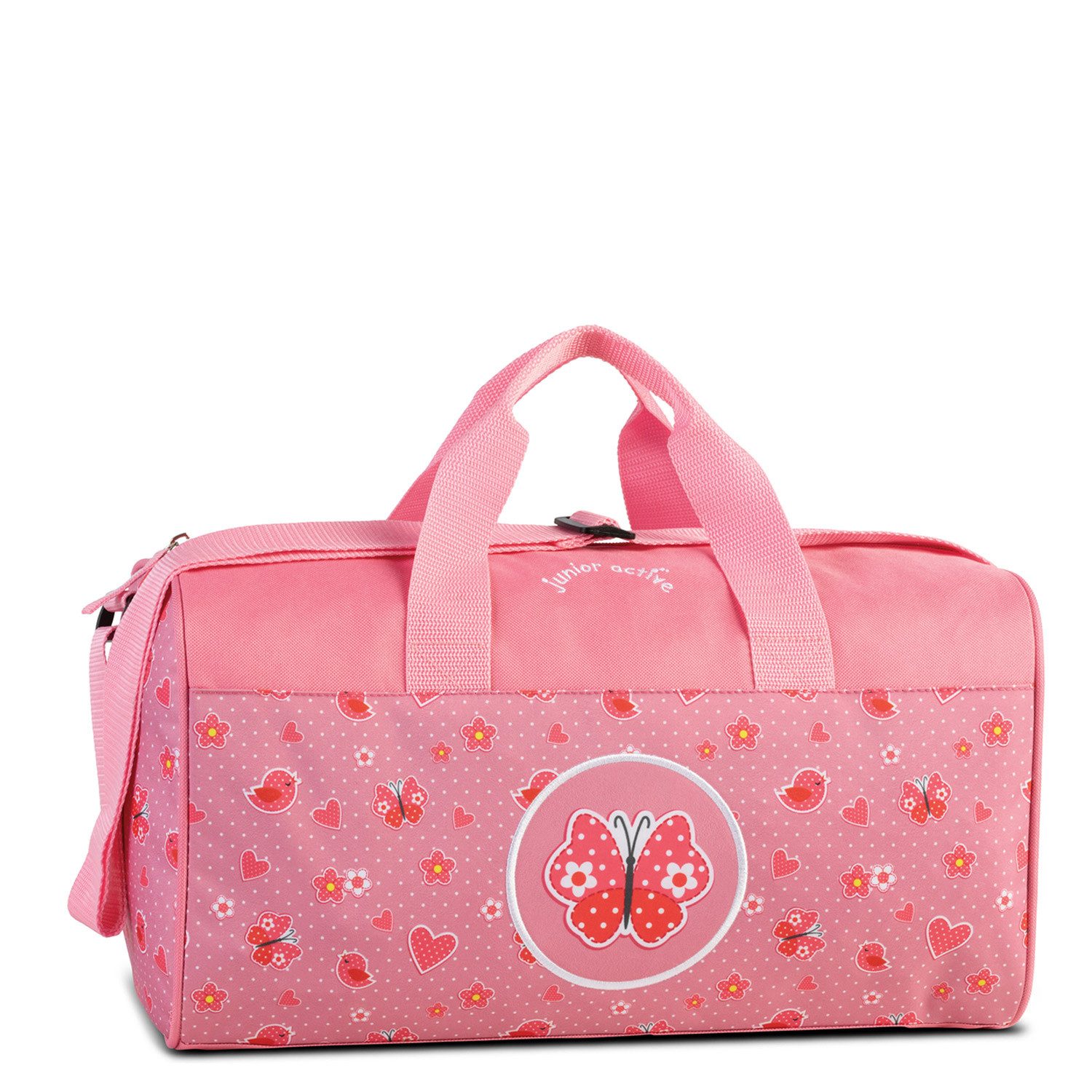 Antonio Reisetasche Fabrizio Kindersporttasche Glühwürmchen junior active Rosa