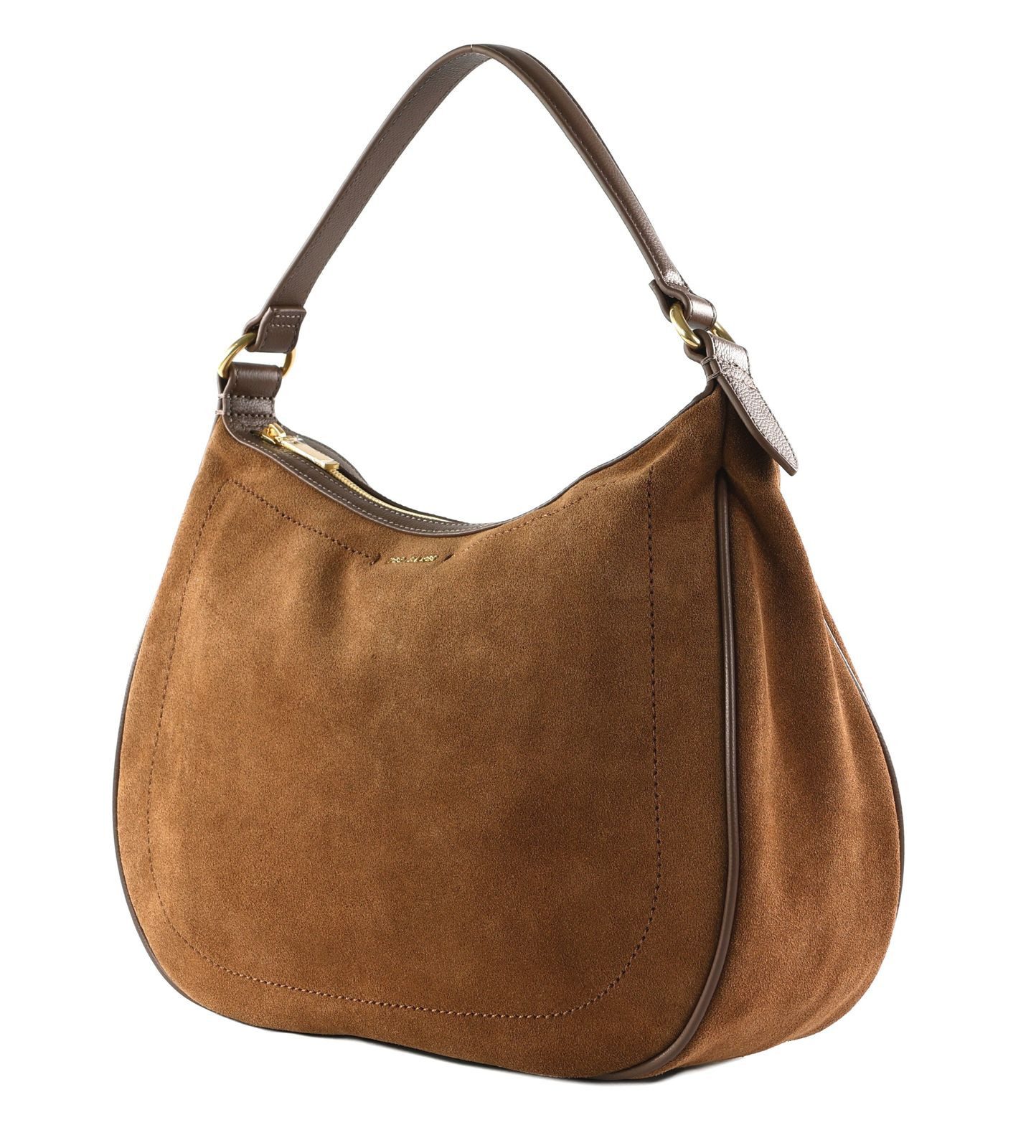 Ted Baker Schultertasche Webbing Suede Hobo Bag, aus echtem Rindsleder