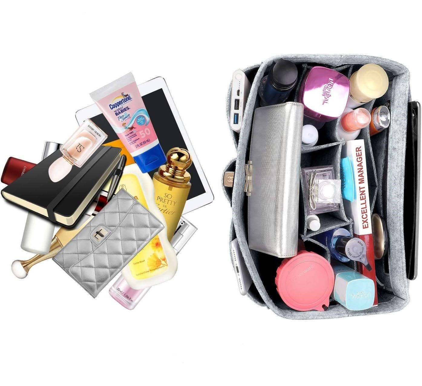 Coonoor Handtasche Handtaschen Organizer Taschenorganizer mit Fächer günstig online kaufen