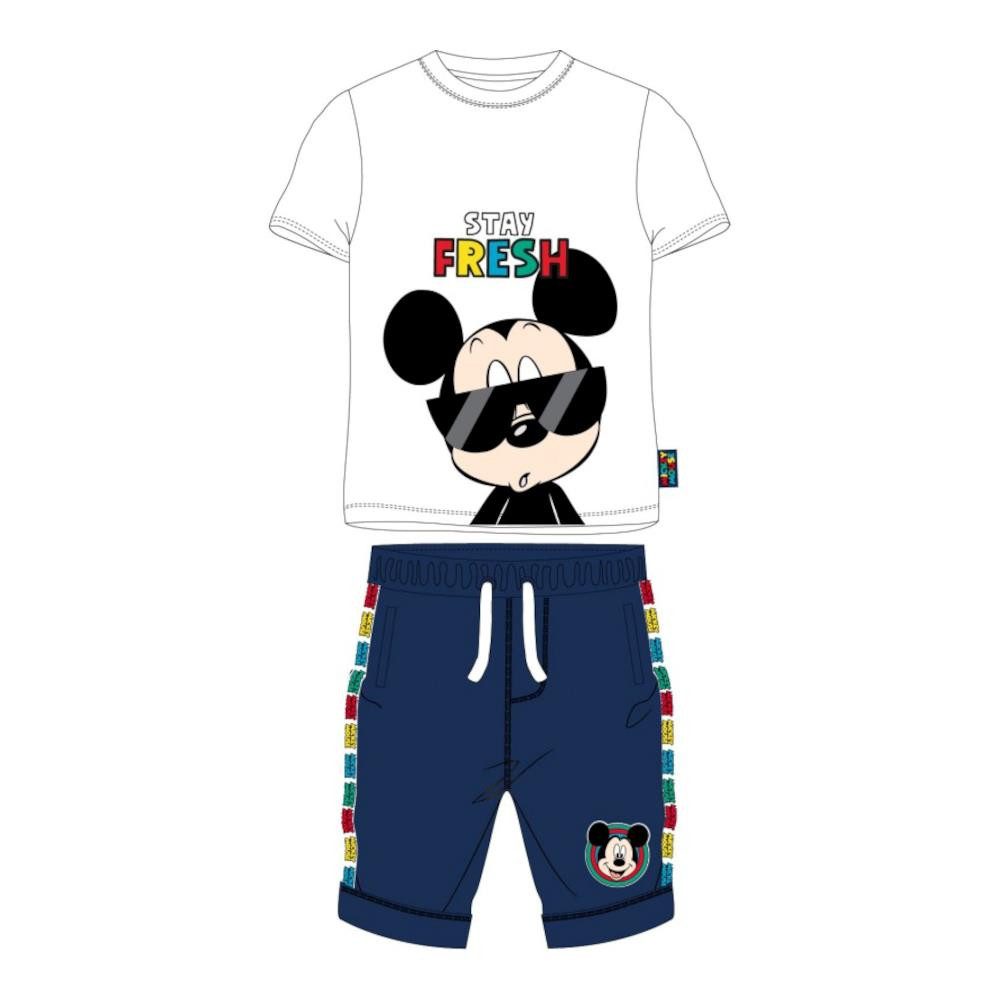 Shirt & Hose Mickey Mouse Jungen Bekleidungs-Set "Stay fresh, Shirt & Hose, 98-128