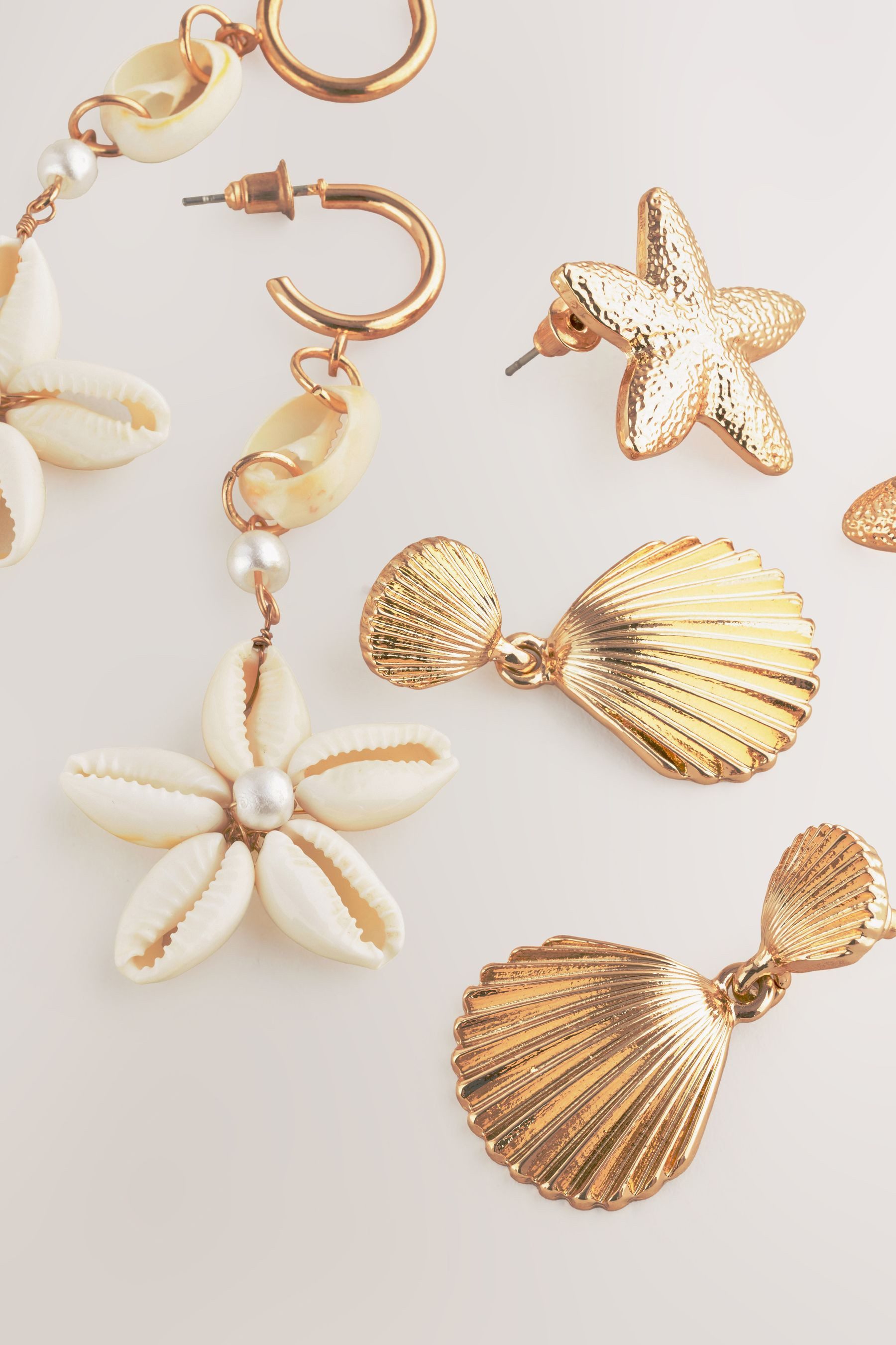 Next Ohrring-Set Ohrringe Muscheln und S...