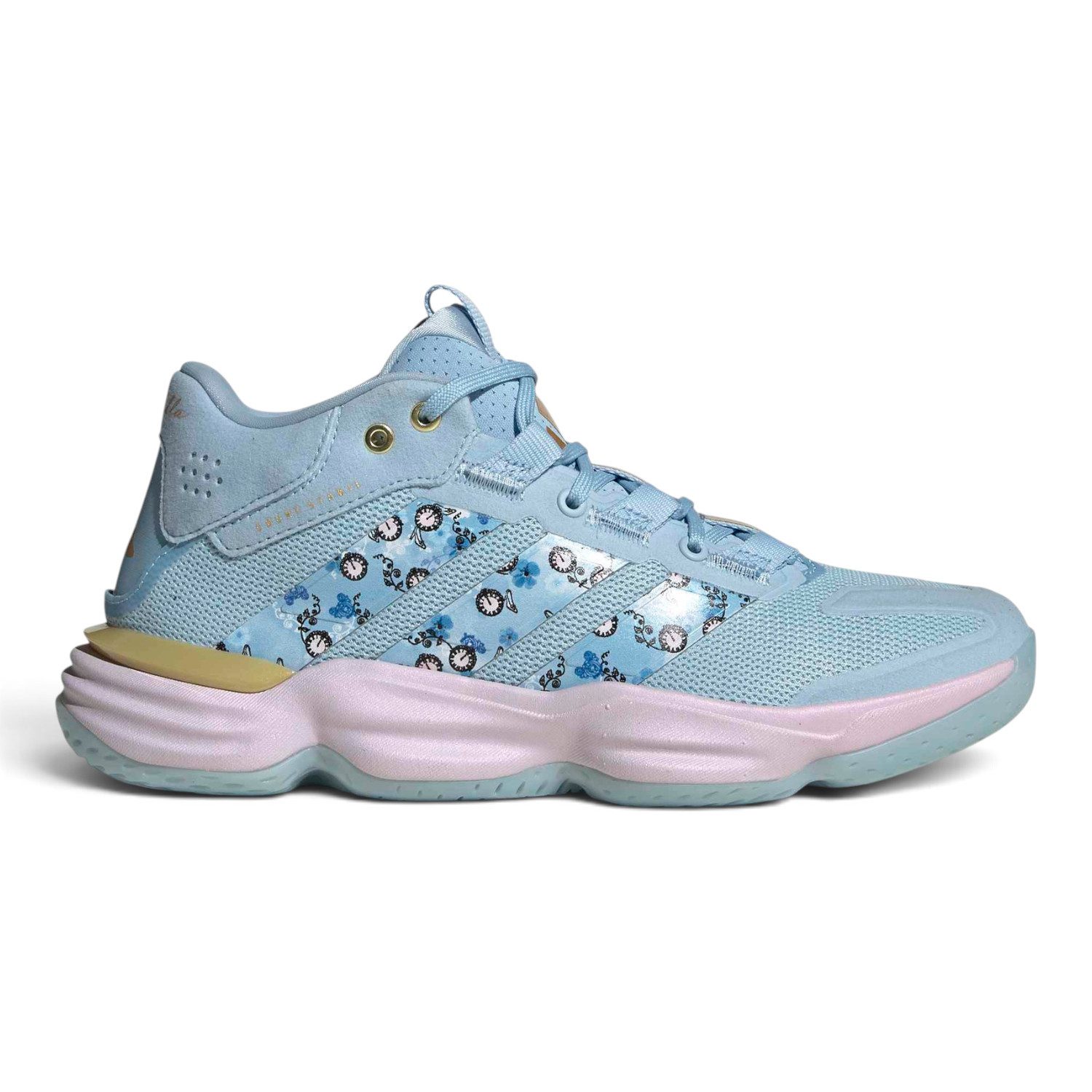 adidas Performance Hallen-Indoorschuhe Disney Princess Courtstabil (Basketball) blau Squashschuh