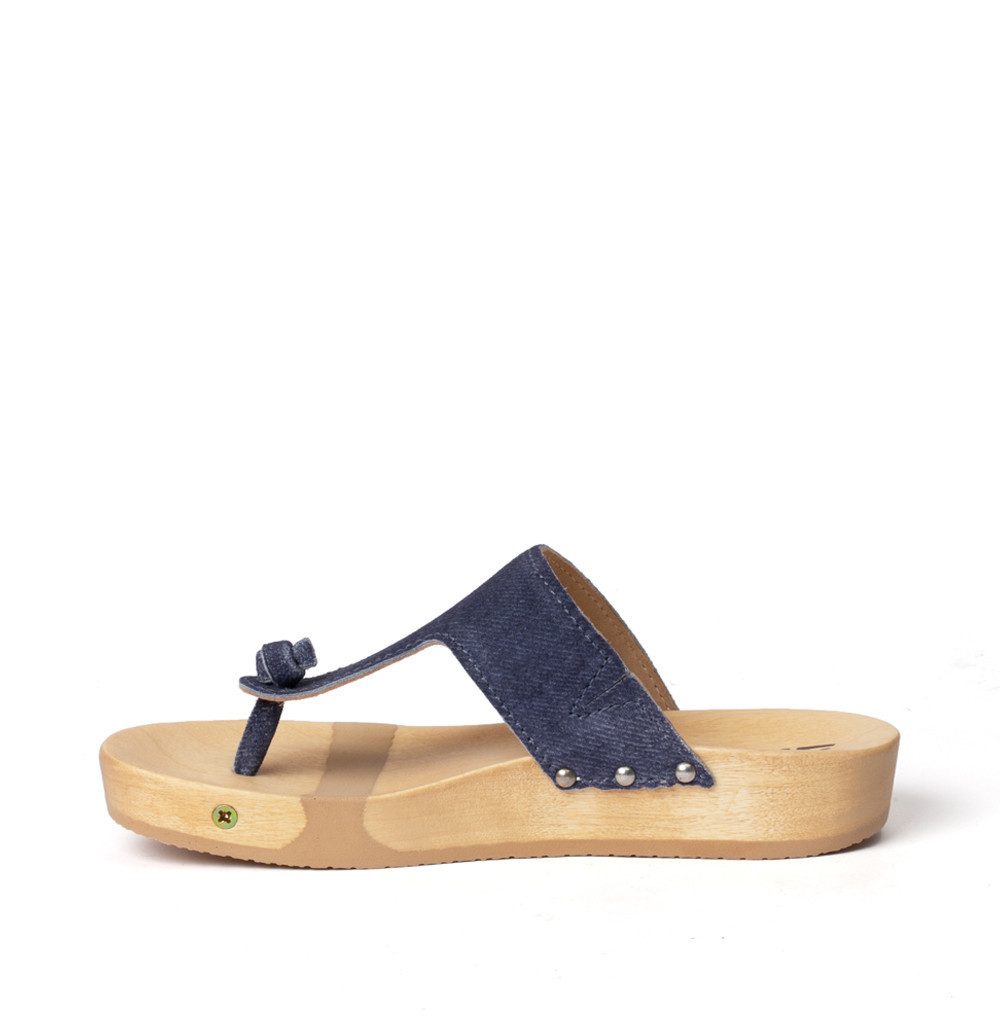 Softclox LOLA Jeanslook dunkelblau (natur) Pantolette günstig online kaufen