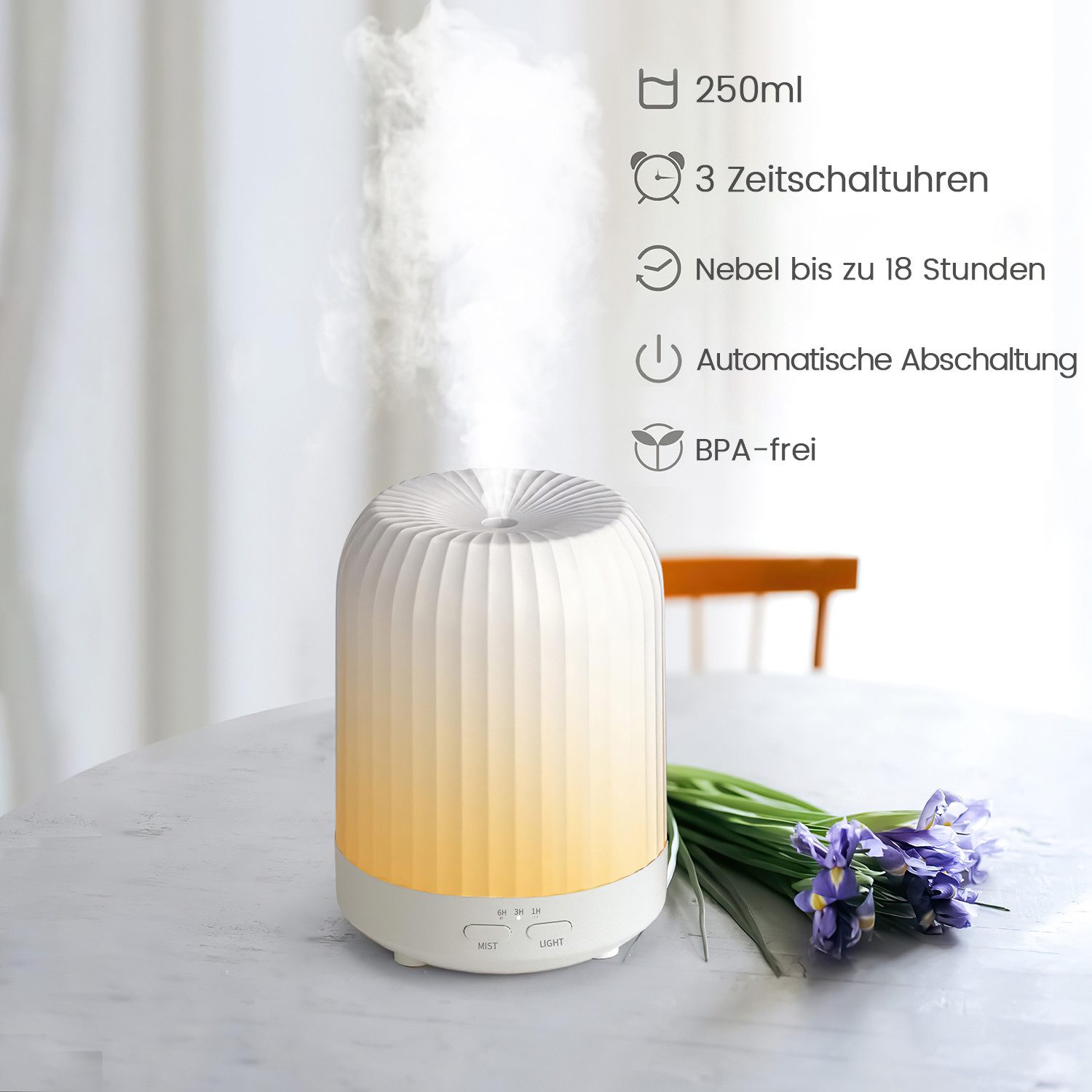 ZEUOPQ Luftbefeuchter leiser Diffusor Luftbefeuchter,Nachtlicht Kleiner günstig online kaufen