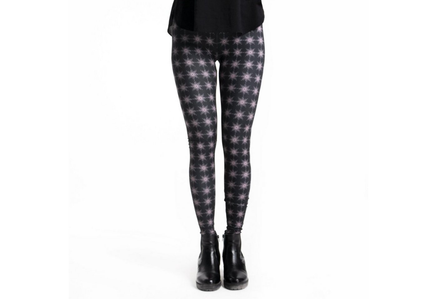 cosey Leggings Business Line Leggings (Einheitsgröße XS-L) Pink Tribal