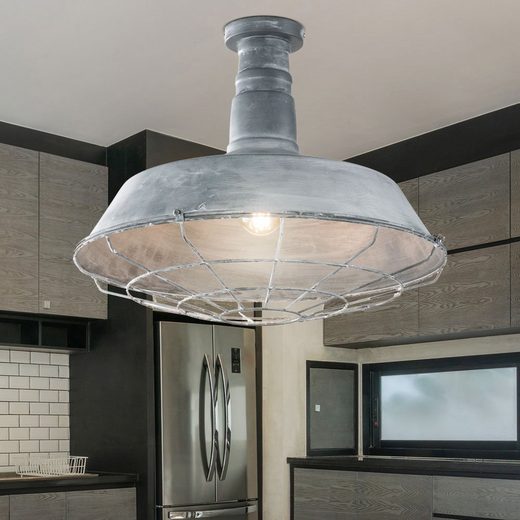 etc-shop Deckenleuchte, RETRO Decken Leuchte Filament Wohn Zimmer