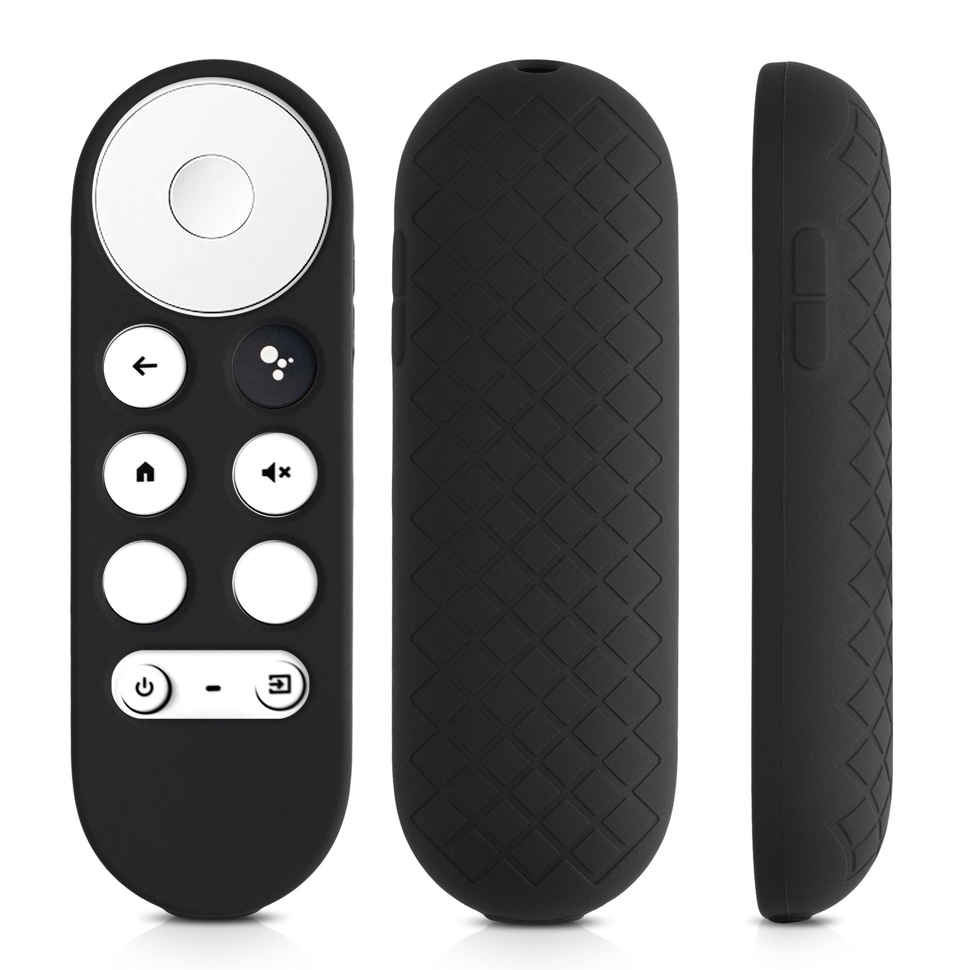 kwmobile Etui Chromecast 2020 4K / Chromecast 2022 HD Hülle, Fernbedienung Silikon Case für Chromecast 2020 4K / Chromecast 2022 HD