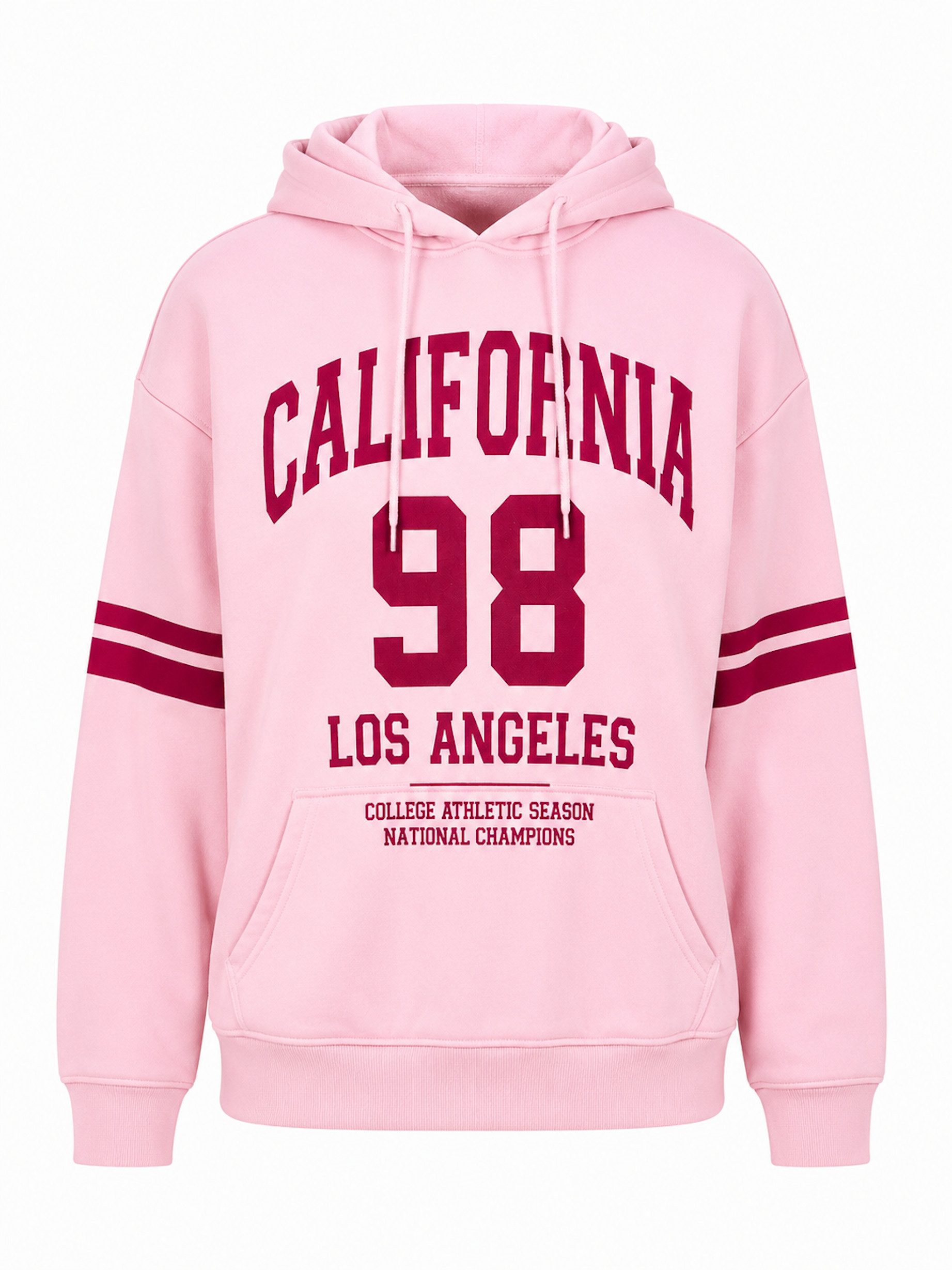 Worldclassca Hoodie Worldclassca Damen Hoodie LA Kapuzenpullover Sport Sweatshirt Langarm Neue Kollektion - Stilvolle und gemütliche Sreetwear Mode für Damen
