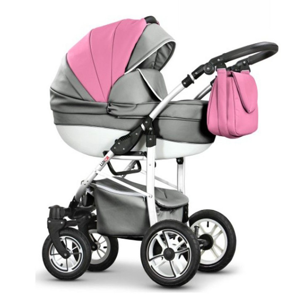 Thumbnail - Coletto Kombi-Kinderwagen Craft Eco 5 in 1 inkl. Sportsitz, Autositz und Iso Base in 16 Farben