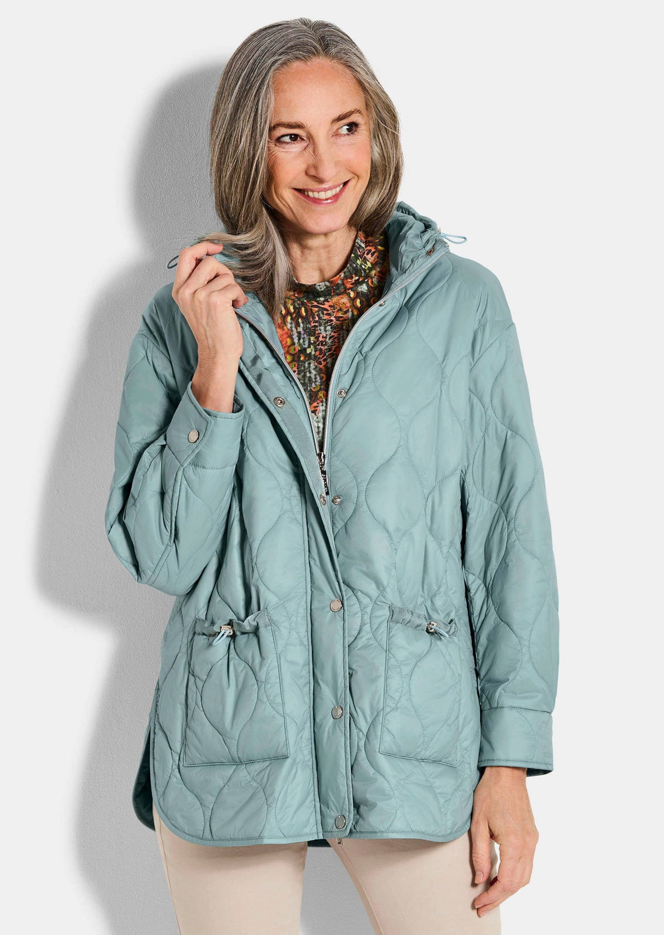 GOLDNER Steppjacke Steppjacke im Overshirt-Look günstig online kaufen