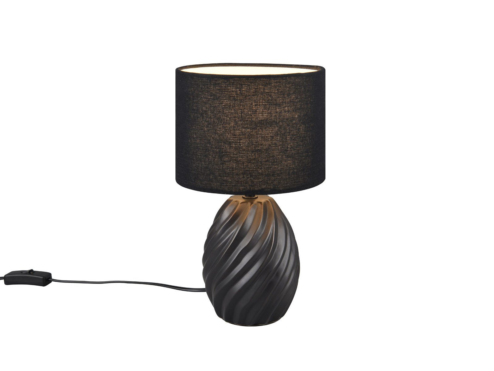 Reality Leuchten LED Nachttischlampe, Dimmfunktion, LED wechselbar, warmwei günstig online kaufen