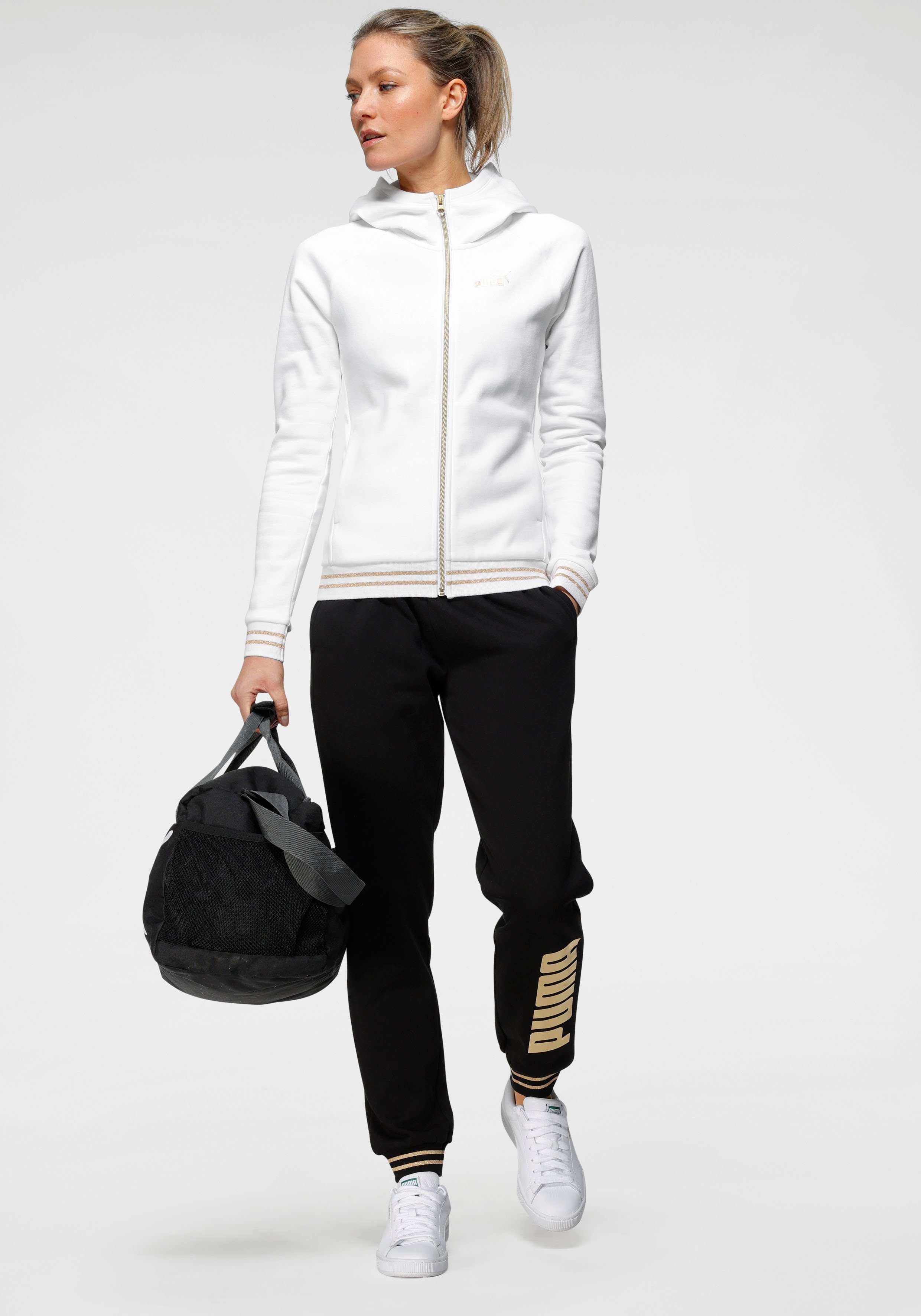 PUMA Jogginganzug »Women Metallic Suit« (Set, 2-tlg) online kaufen | OTTO