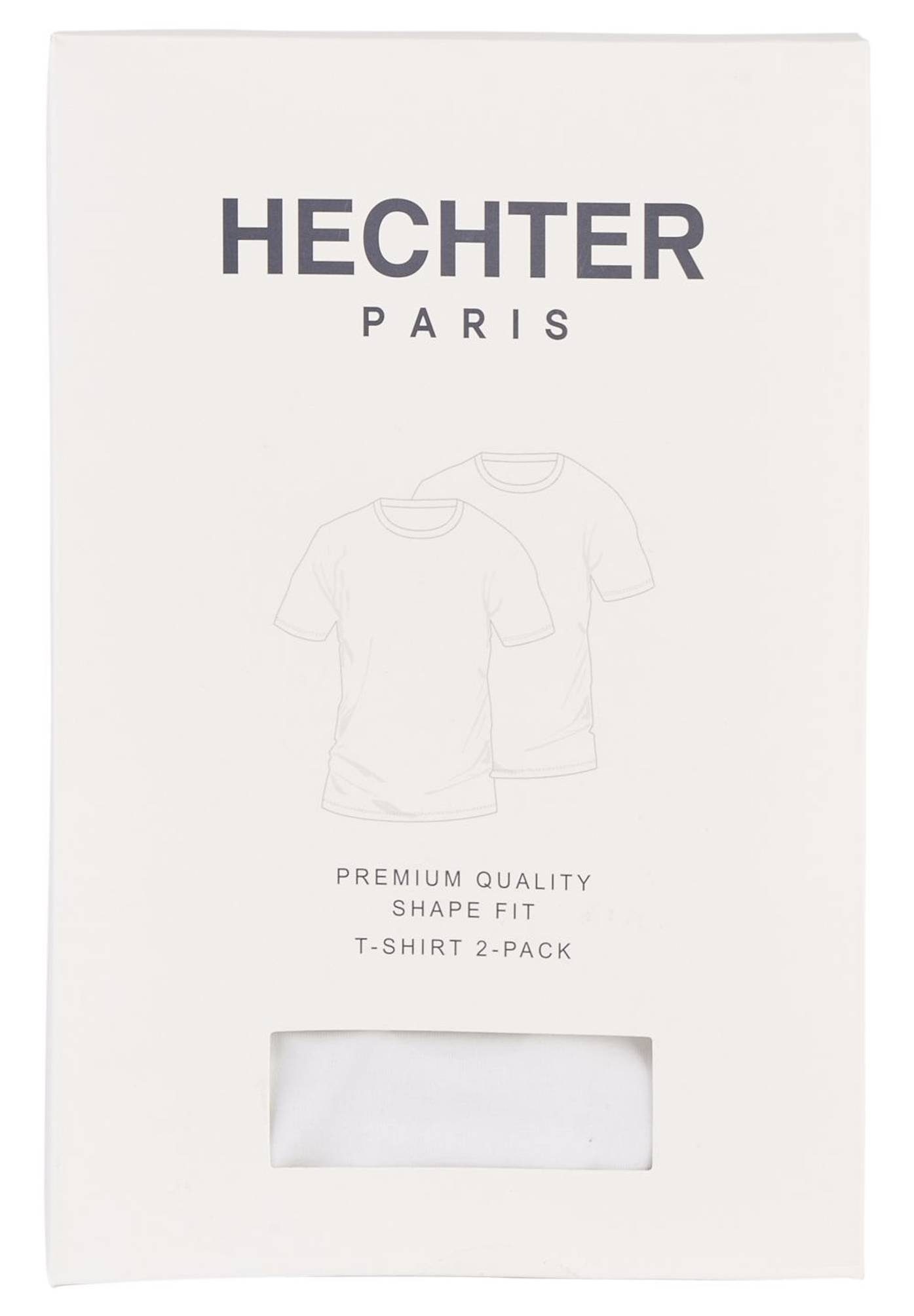 HECHTER Stil: PARIS Fit Shape (2-tlg), T-Shirt Passform FitRundhalsKurzarmShape